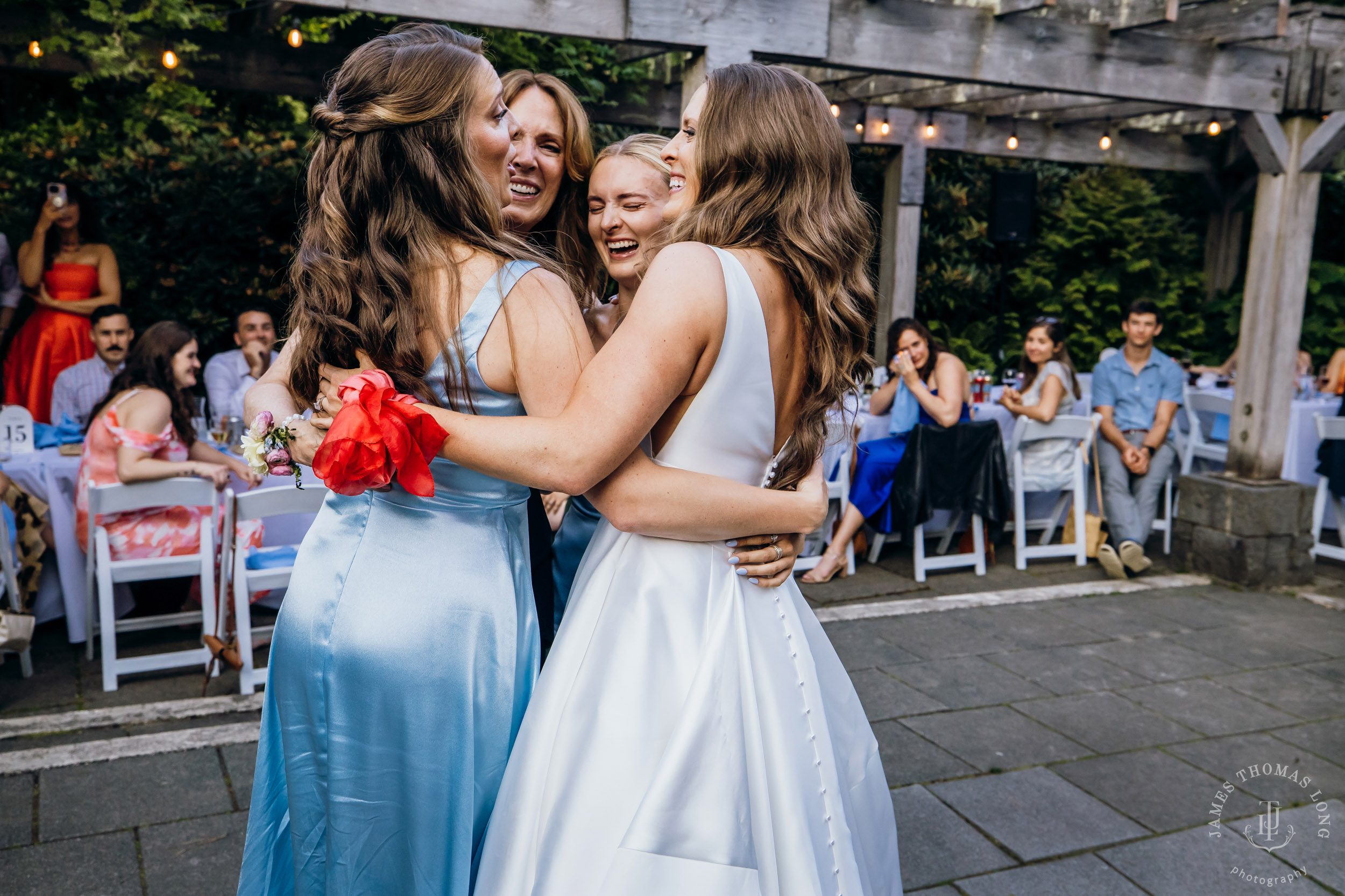 Wisteria Hall Washington Arboretum and Conibear Shellhouse wedding by Seattle wedding photographer James Thomas Long Photography