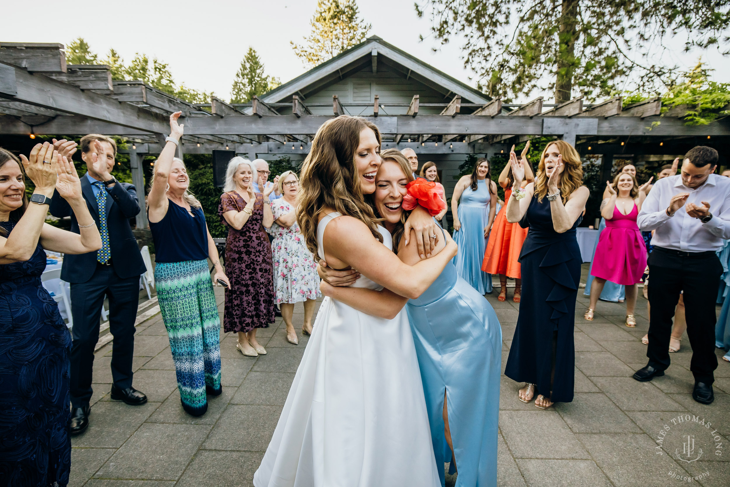 Wisteria Hall Washington Arboretum and Conibear Shellhouse wedding by Seattle wedding photographer James Thomas Long Photography
