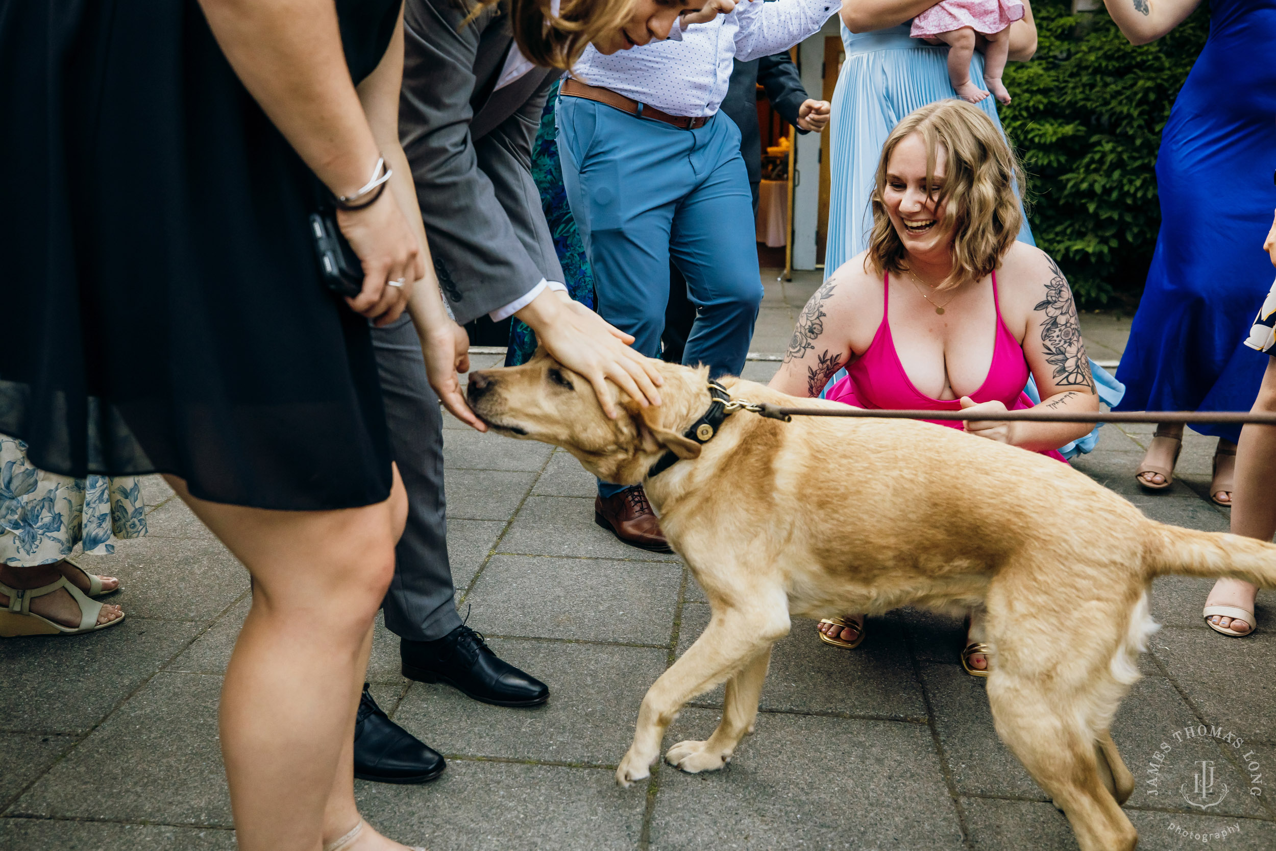 Wisteria Hall Washington Arboretum and Conibear Shellhouse wedding by Seattle wedding photographer James Thomas Long Photography