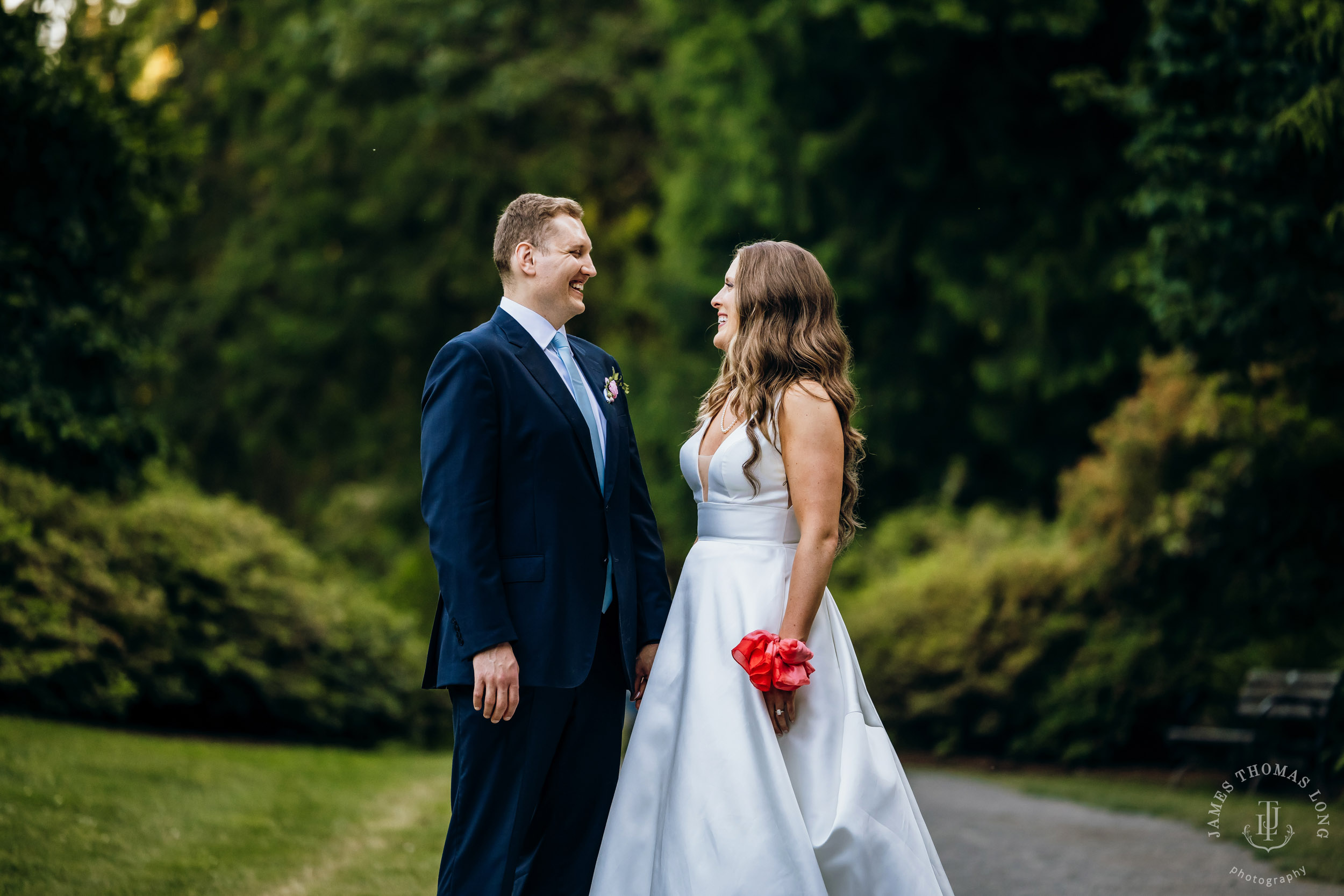 Wisteria Hall Washington Arboretum and Conibear Shellhouse wedding by Seattle wedding photographer James Thomas Long Photography