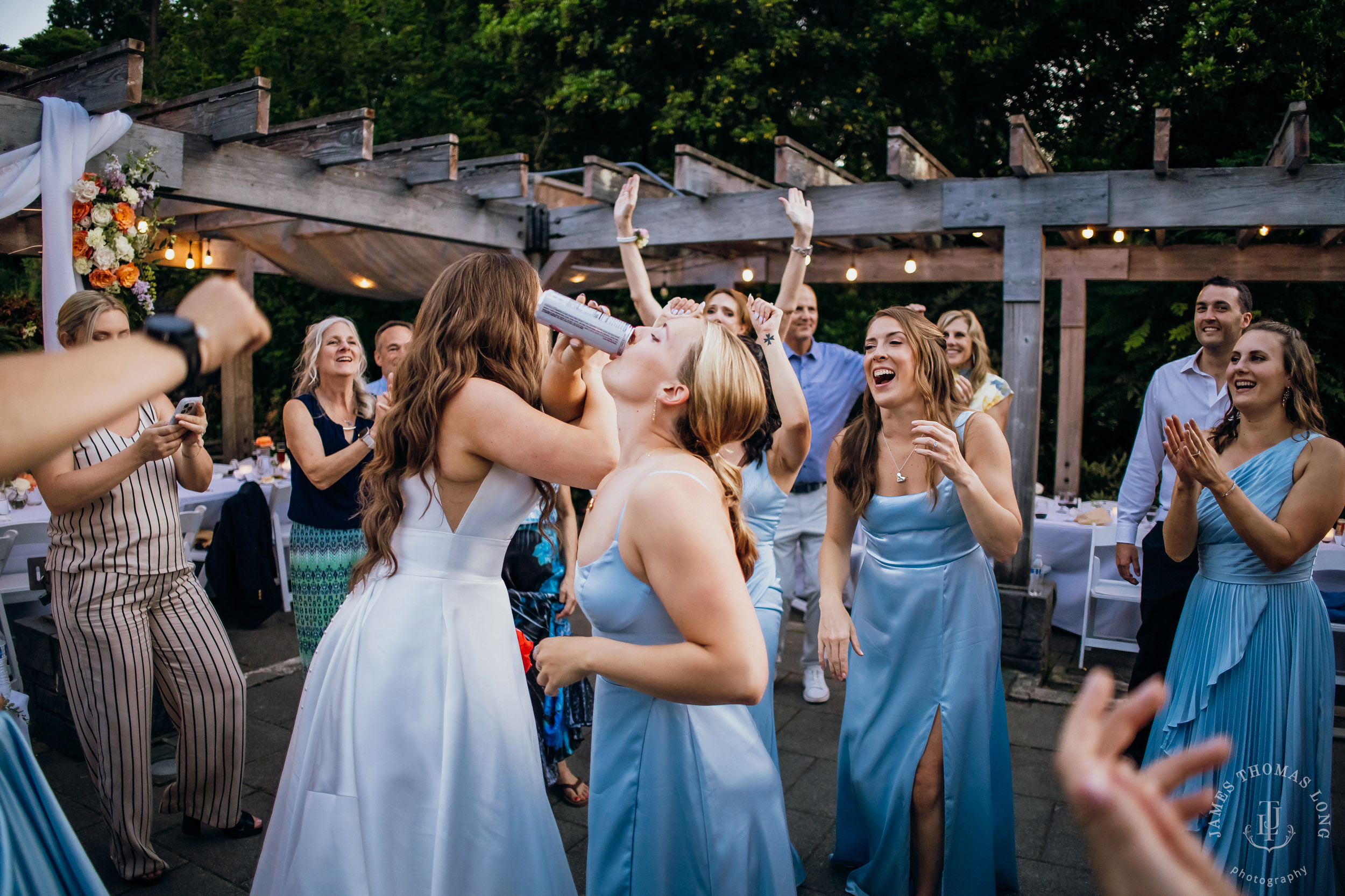 Wisteria Hall Washington Arboretum and Conibear Shellhouse wedding by Seattle wedding photographer James Thomas Long Photography