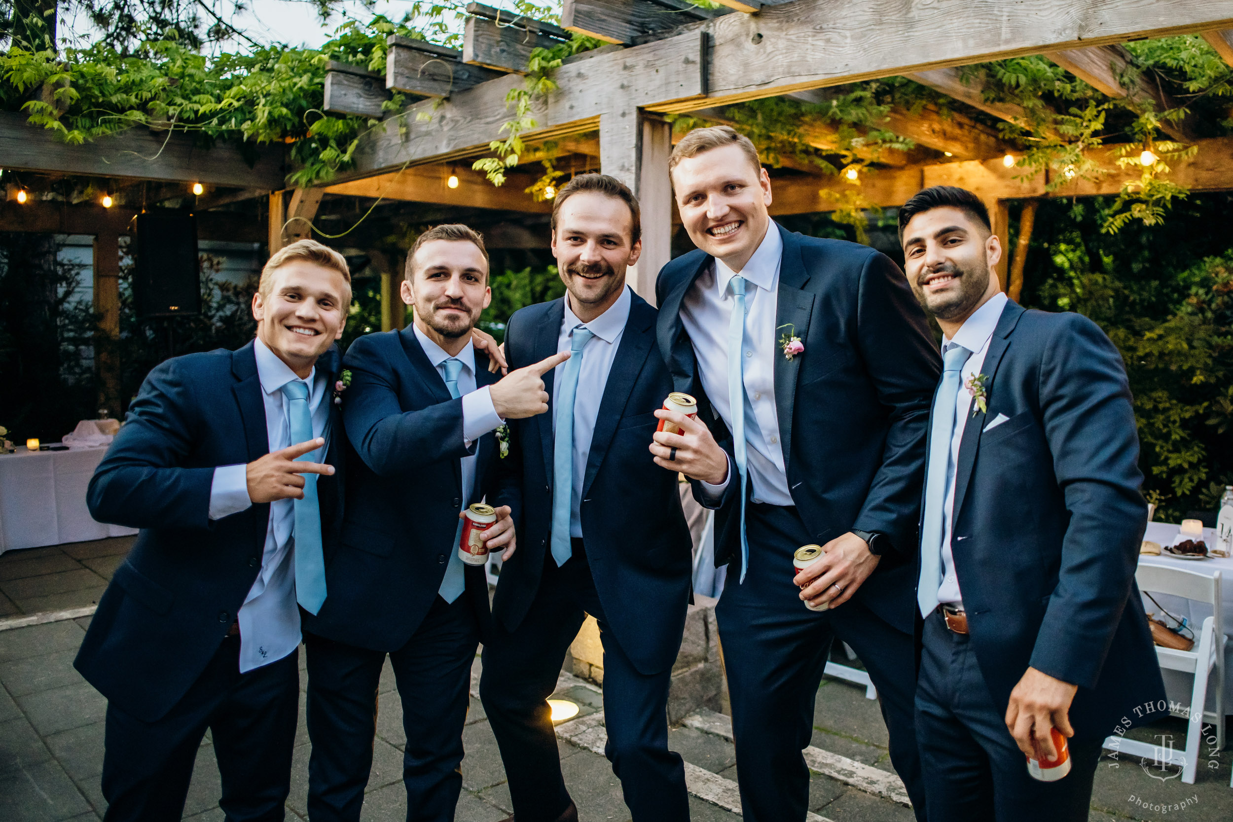 Wisteria Hall Washington Arboretum and Conibear Shellhouse wedding by Seattle wedding photographer James Thomas Long Photography