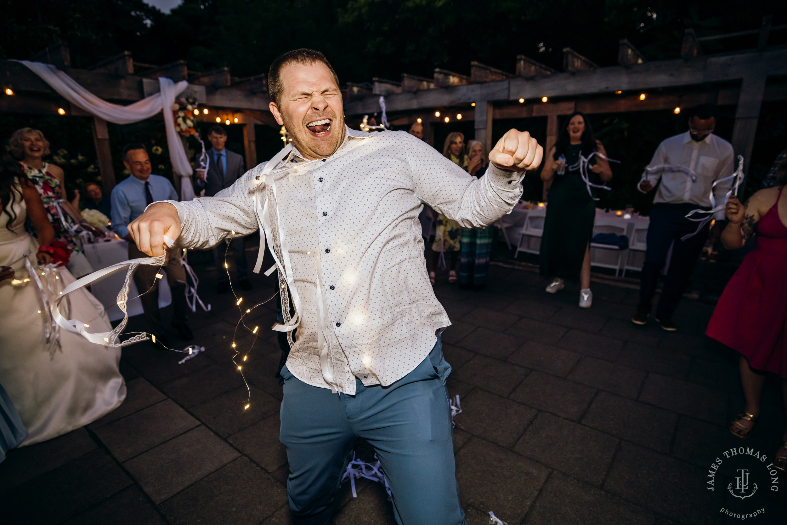 Wisteria Hall Washington Arboretum and Conibear Shellhouse wedding by Seattle wedding photographer James Thomas Long Photography