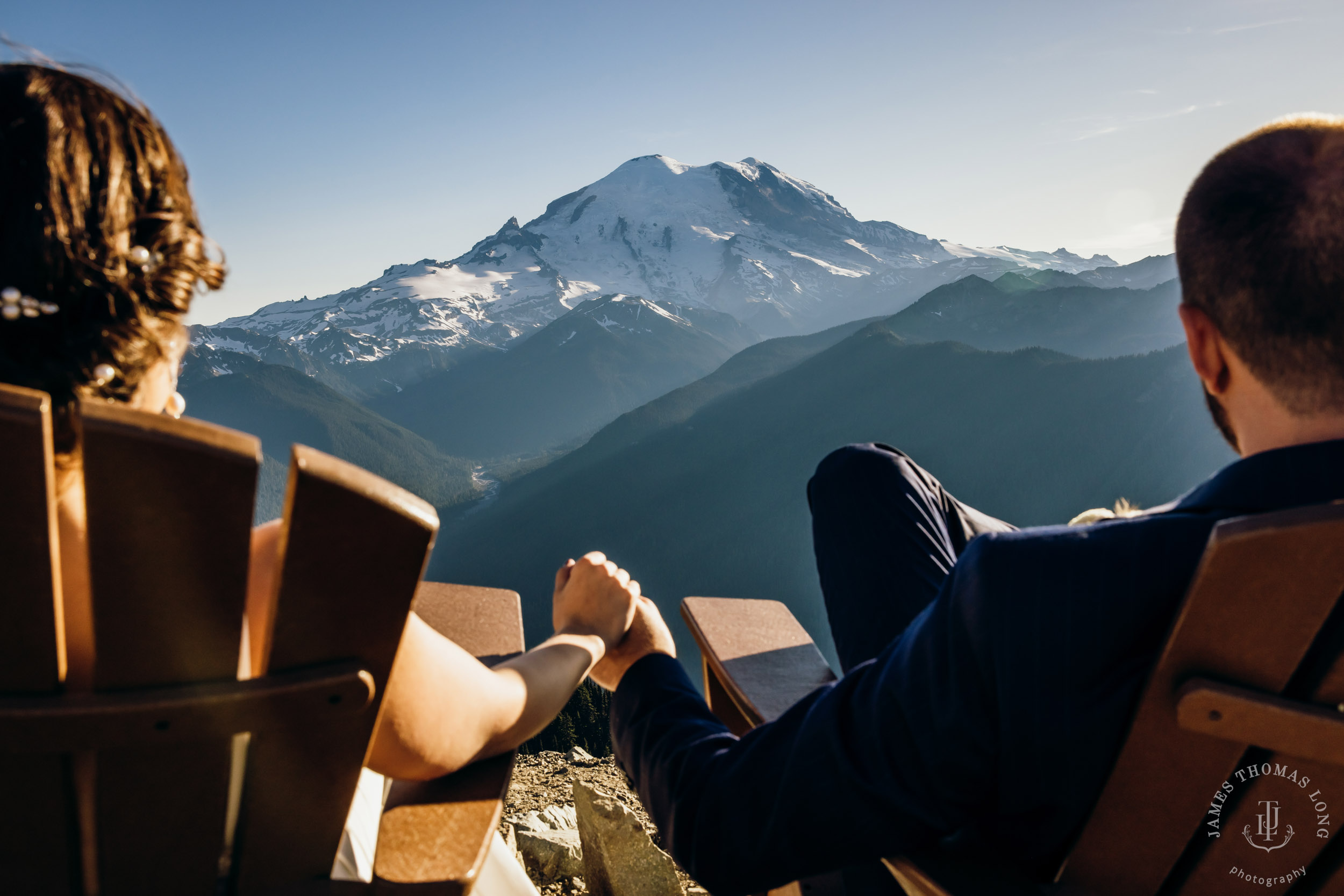 Crystal Mountain wedding by Seattle wedding photographer James Thomas Long Photography
