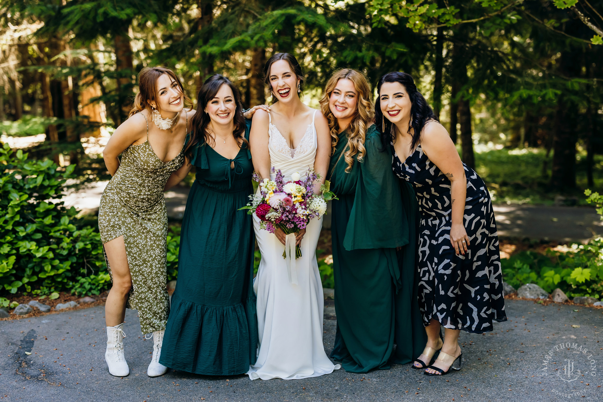 Crystal Mountain wedding by Seattle wedding photographer James Thomas Long Photography