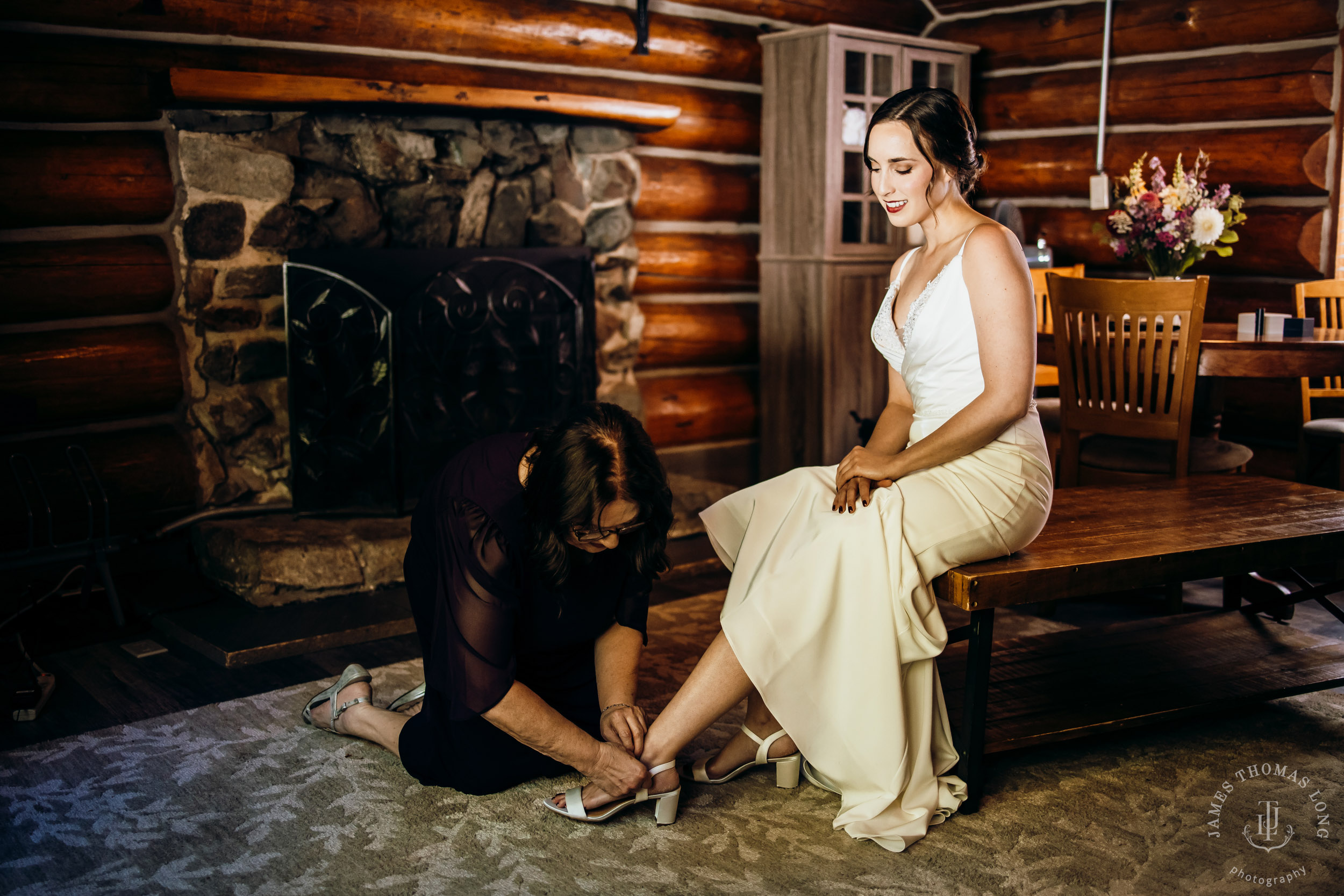 Crystal Mountain wedding by Seattle wedding photographer James Thomas Long Photography