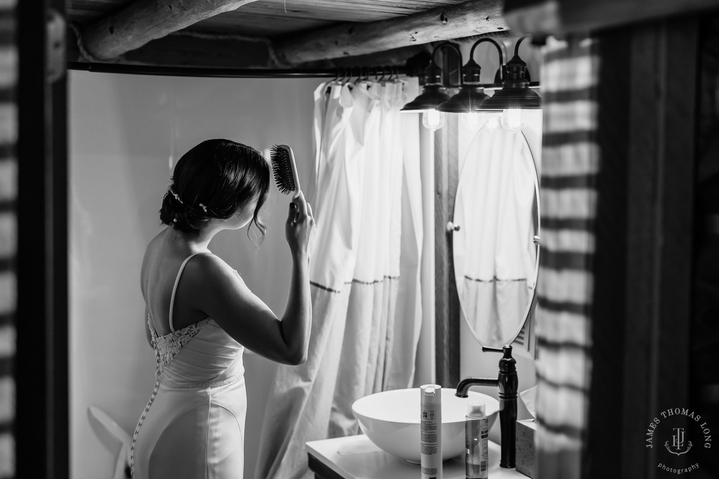 Crystal Mountain wedding by Seattle wedding photographer James Thomas Long Photography