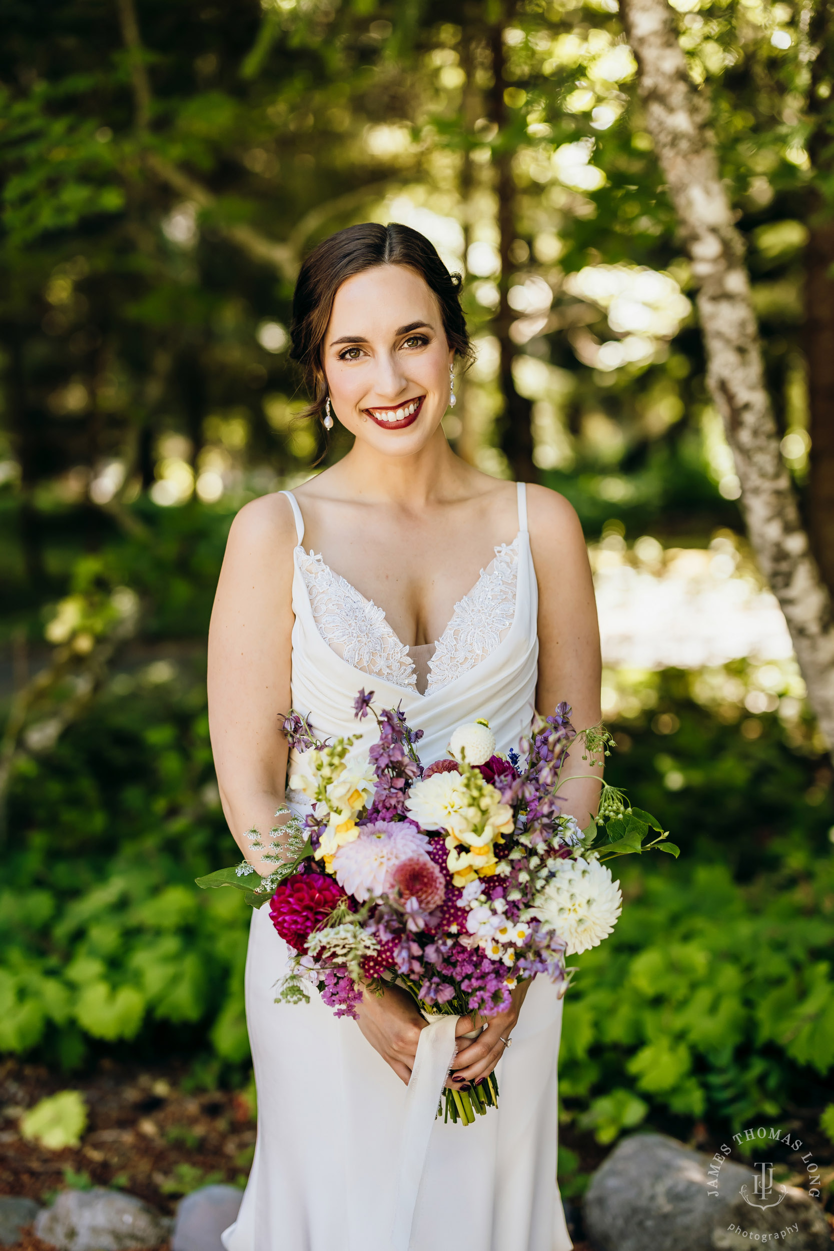 Crystal Mountain wedding by Seattle wedding photographer James Thomas Long Photography