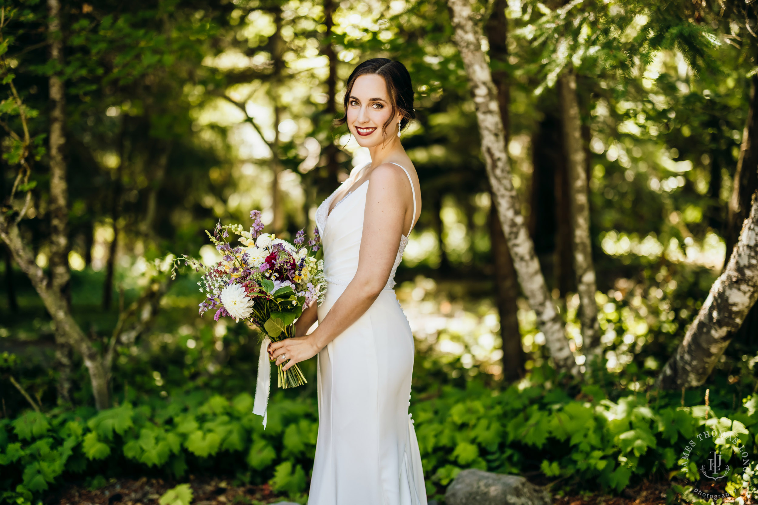 Crystal Mountain wedding by Seattle wedding photographer James Thomas Long Photography