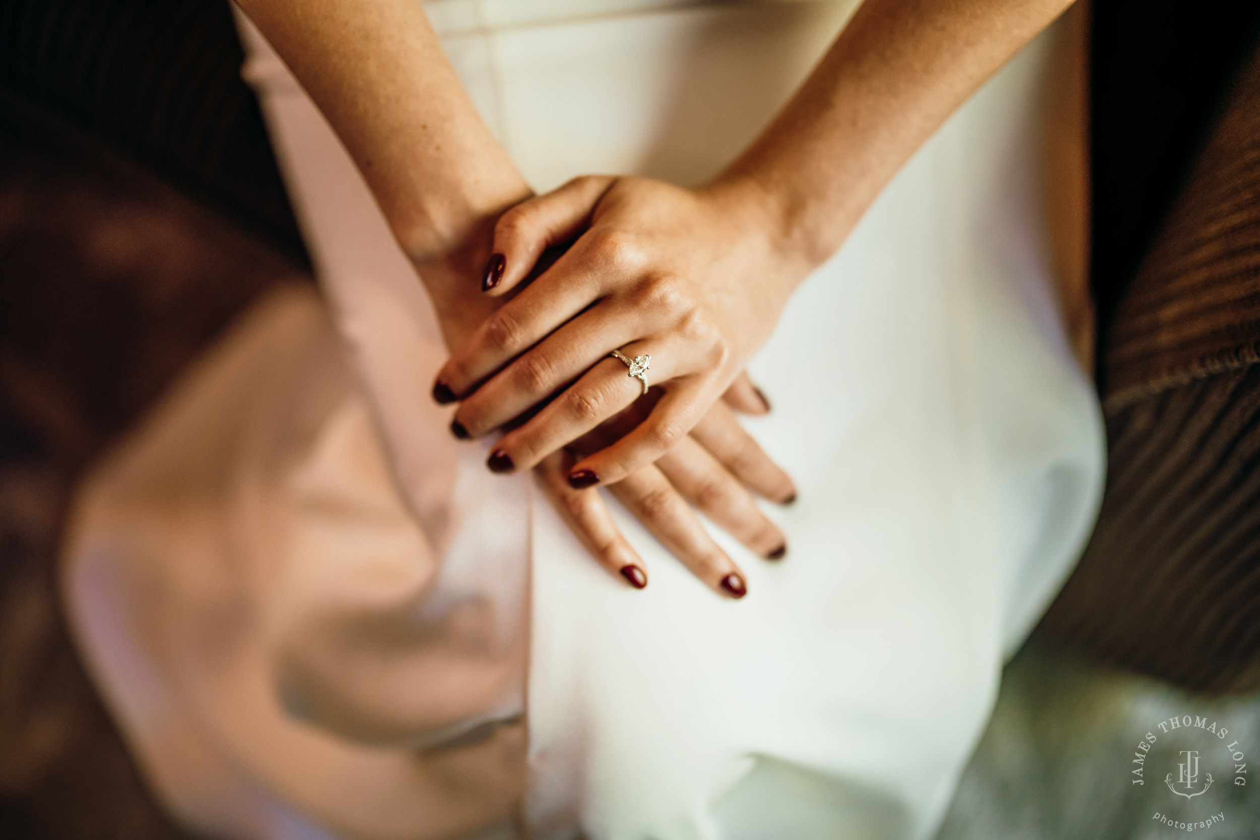 Crystal Mountain wedding by Seattle wedding photographer James Thomas Long Photography