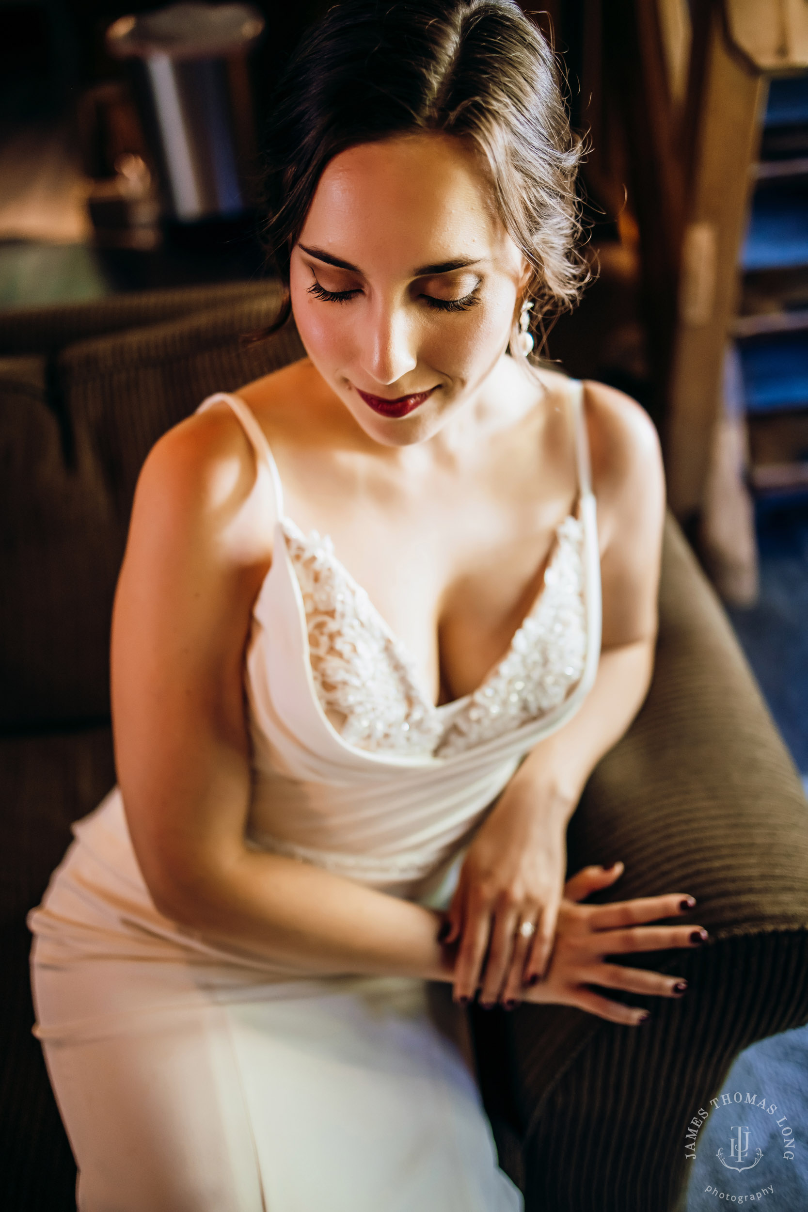 Crystal Mountain wedding by Seattle wedding photographer James Thomas Long Photography