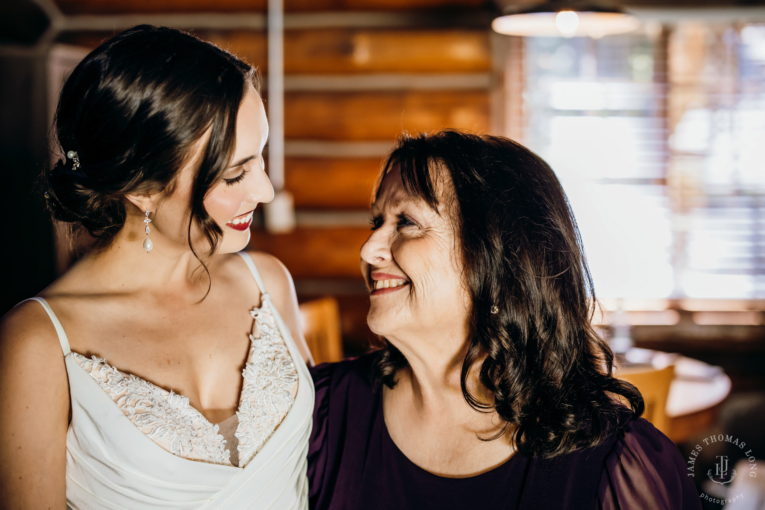 Crystal Mountain wedding by Seattle wedding photographer James Thomas Long Photography