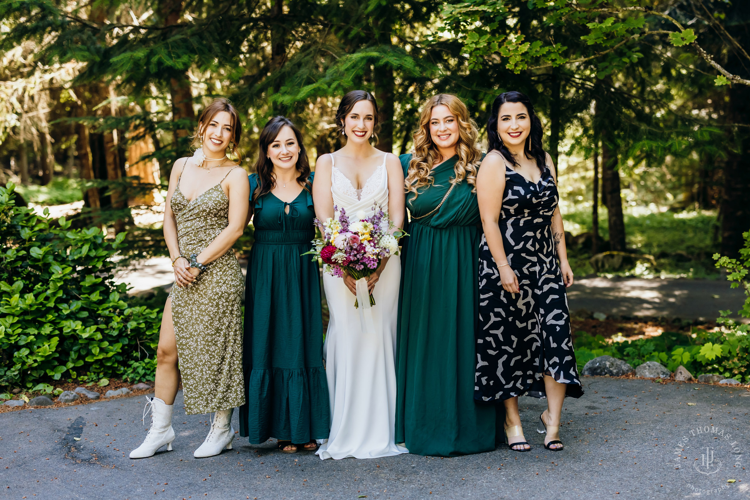 Crystal Mountain wedding by Seattle wedding photographer James Thomas Long Photography