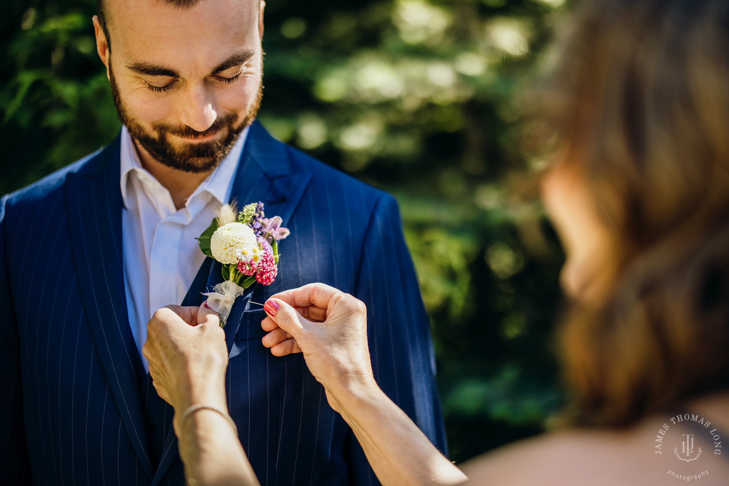 Crystal Mountain wedding by Seattle wedding photographer James Thomas Long Photography