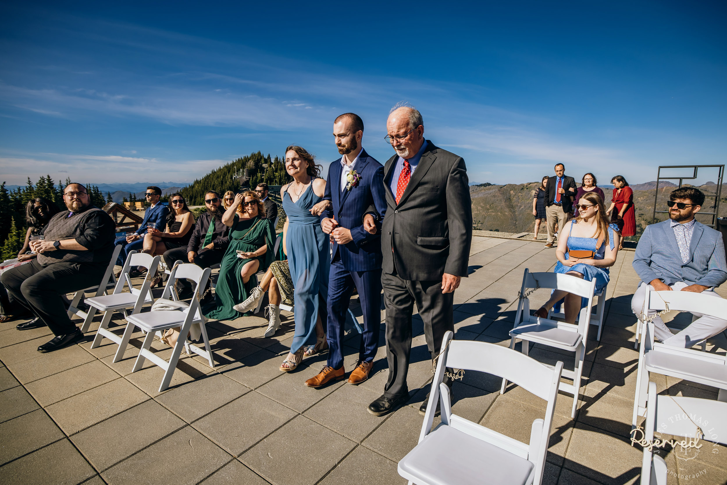 Crystal Mountain wedding by Seattle wedding photographer James Thomas Long Photography