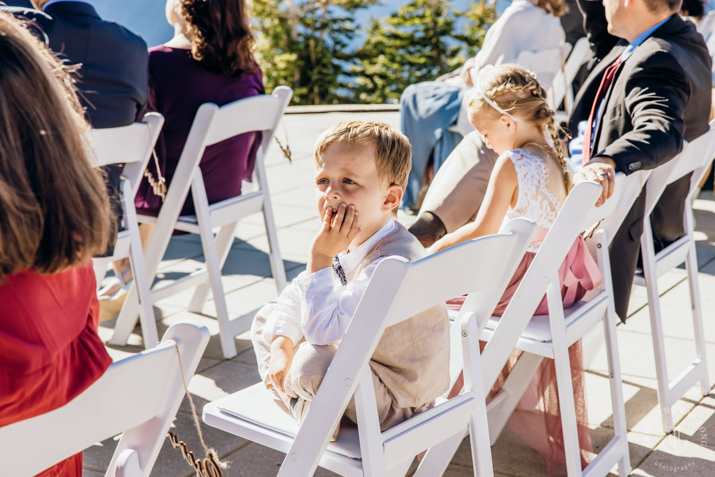 Crystal Mountain wedding by Seattle wedding photographer James Thomas Long Photography