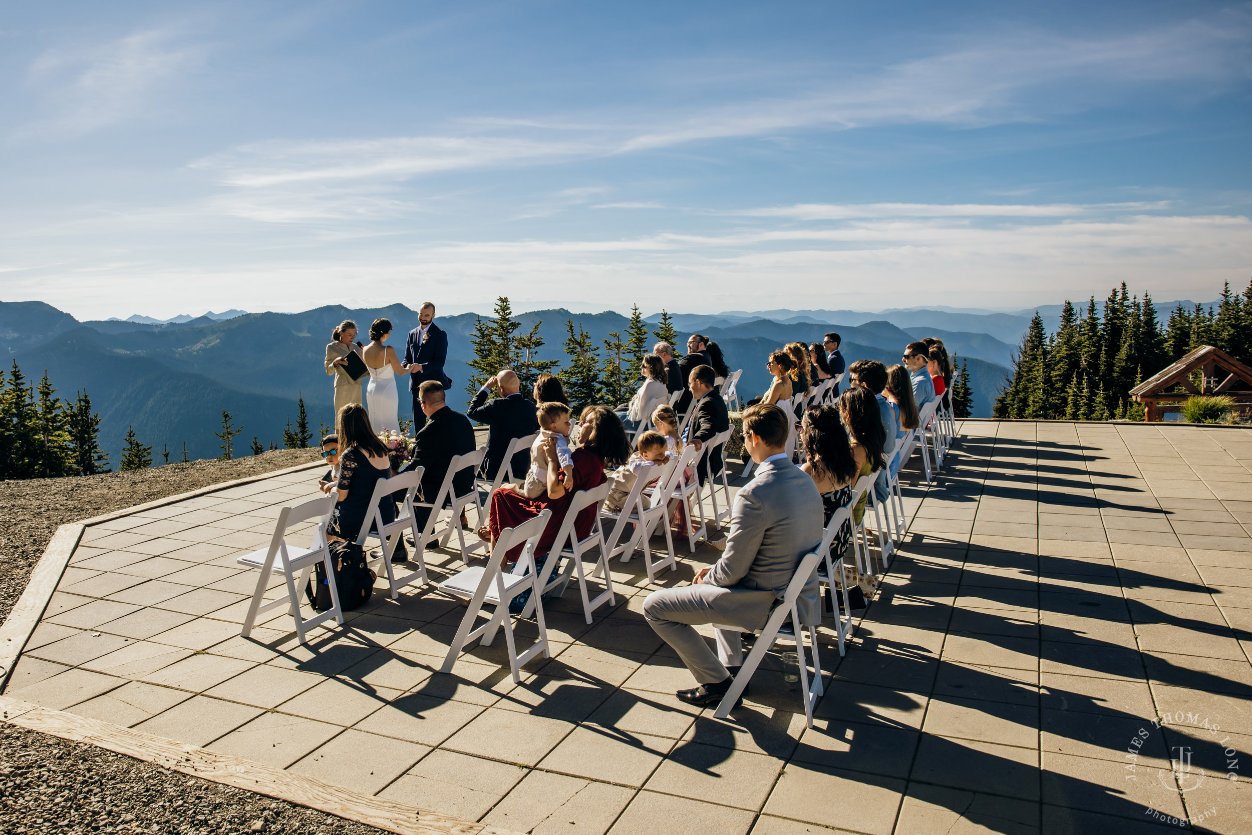 Crystal Mountain wedding by Seattle wedding photographer James Thomas Long Photography