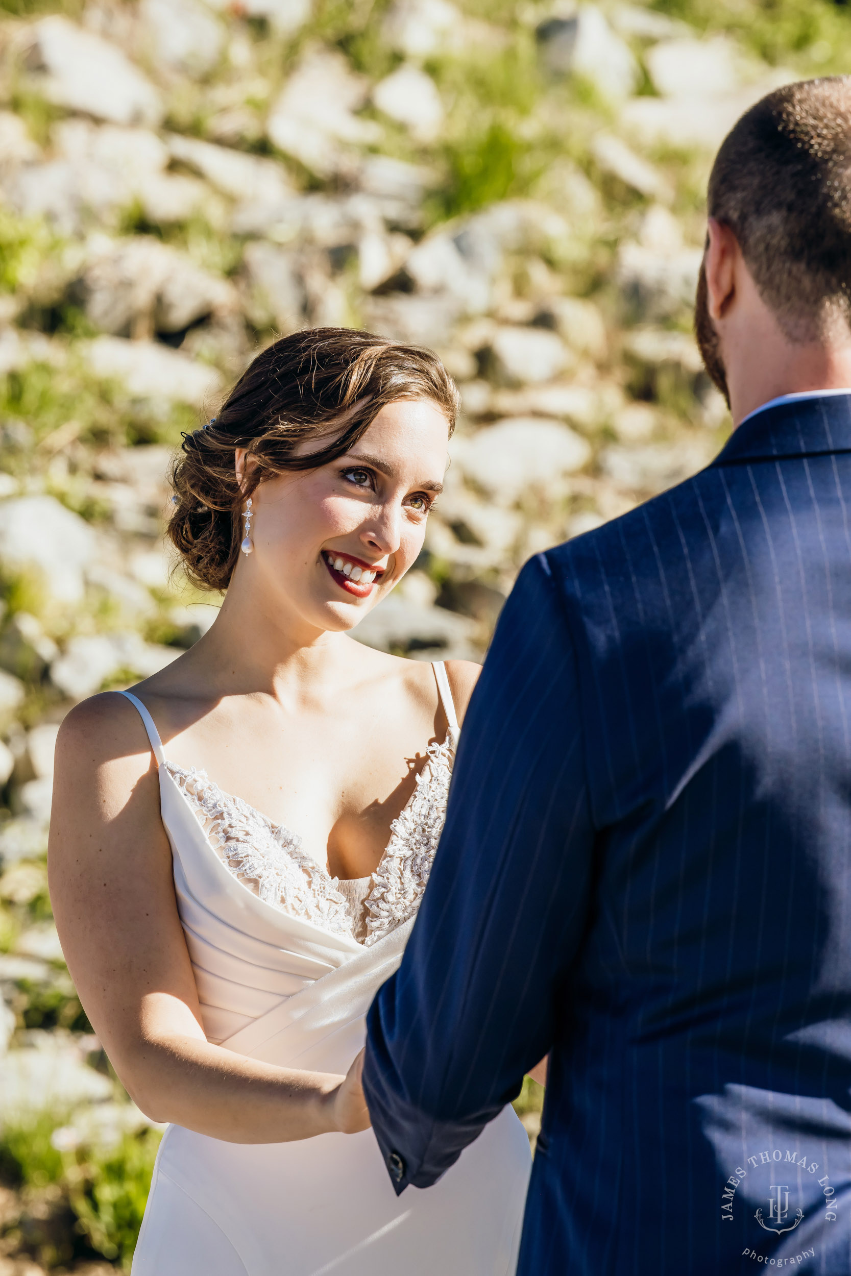 Crystal Mountain wedding by Seattle wedding photographer James Thomas Long Photography