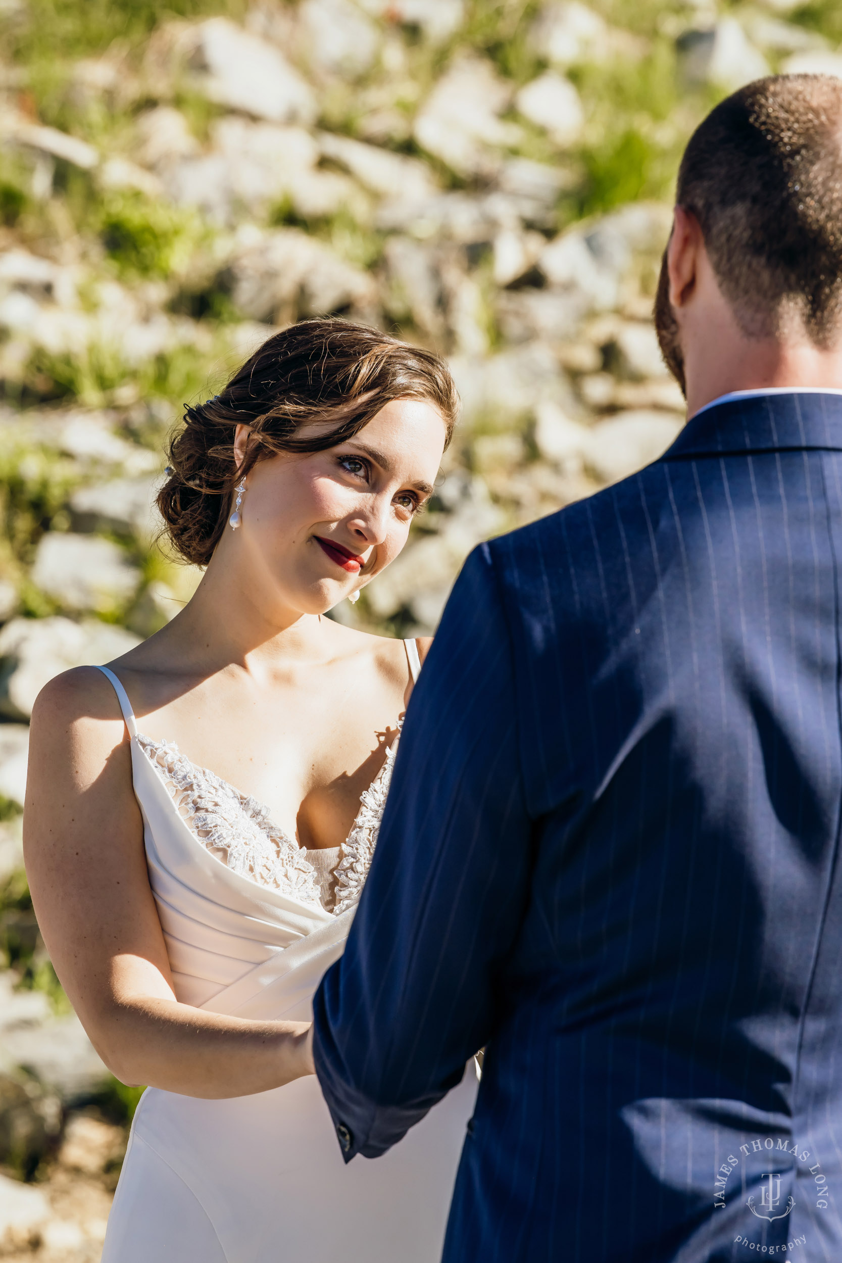 Crystal Mountain wedding by Seattle wedding photographer James Thomas Long Photography