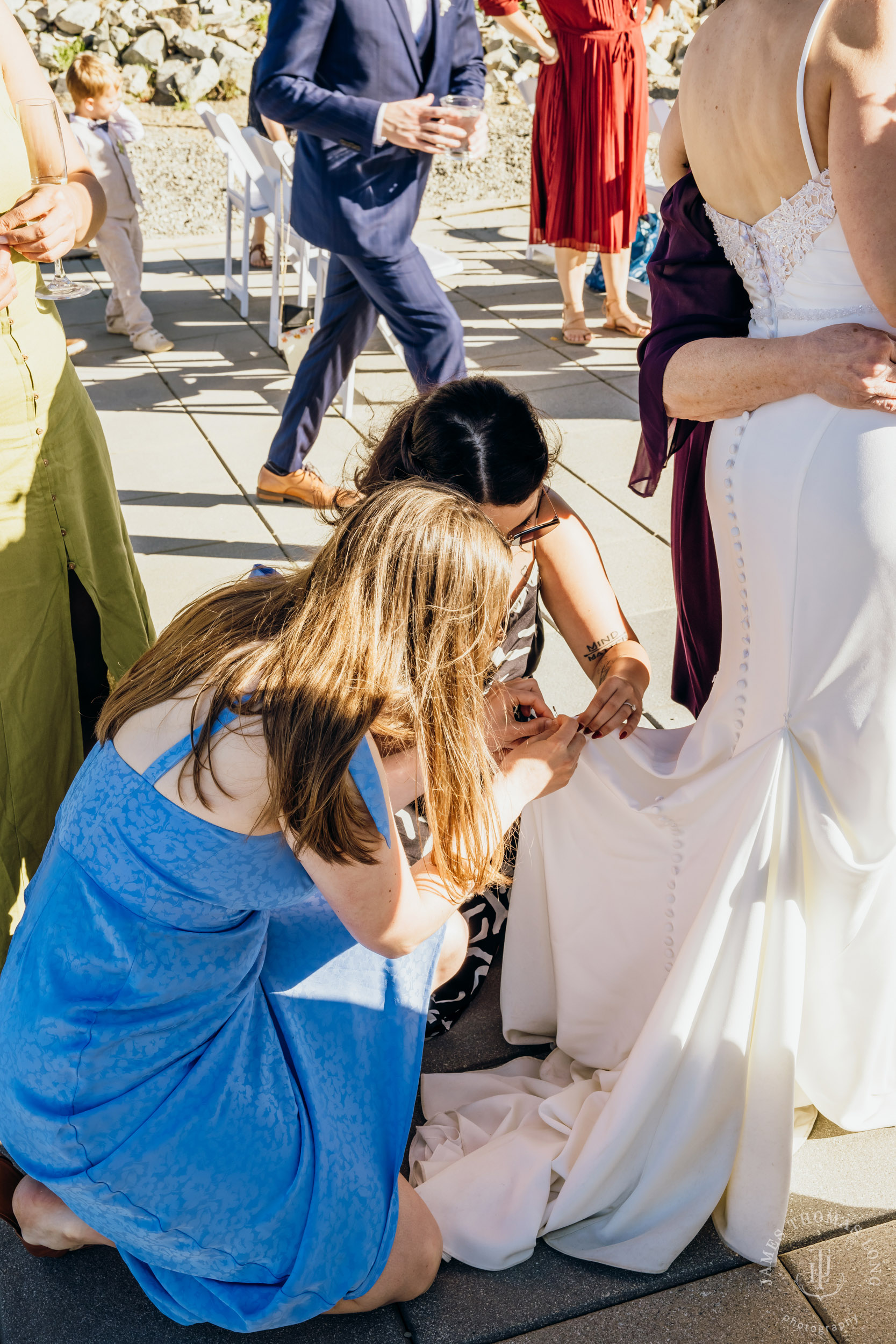 Crystal Mountain wedding by Seattle wedding photographer James Thomas Long Photography