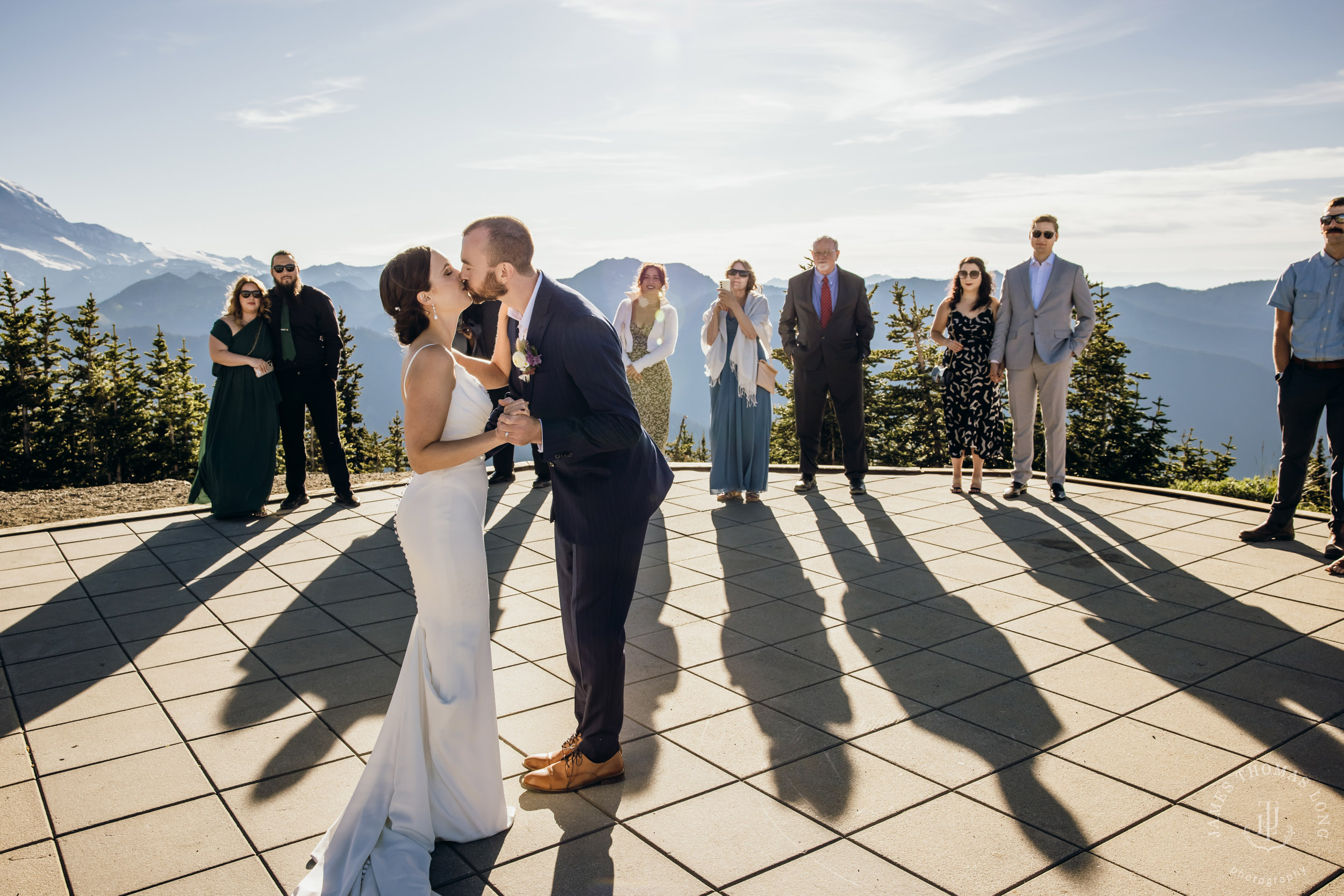 Crystal Mountain wedding by Seattle wedding photographer James Thomas Long Photography