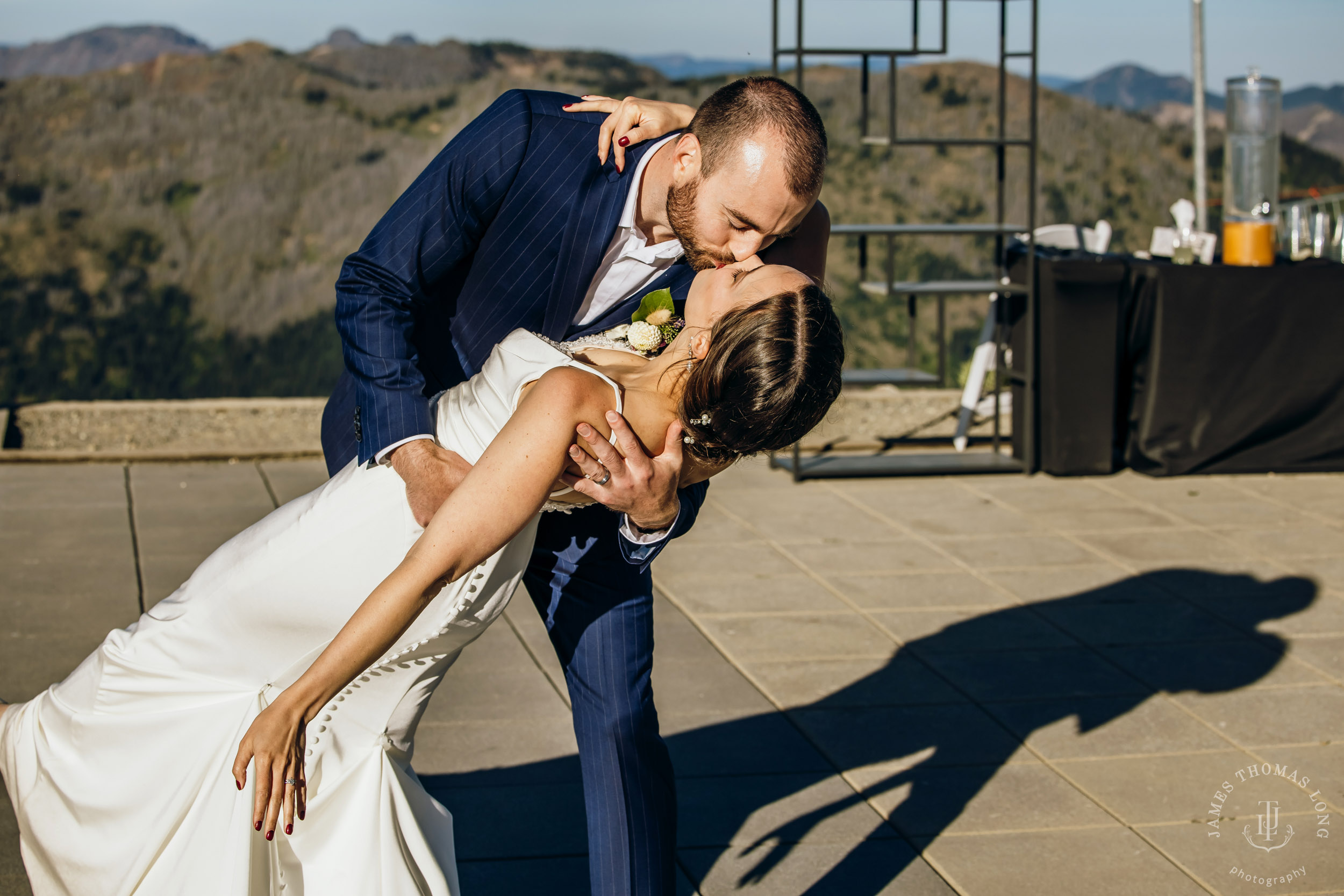 Crystal Mountain wedding by Seattle wedding photographer James Thomas Long Photography