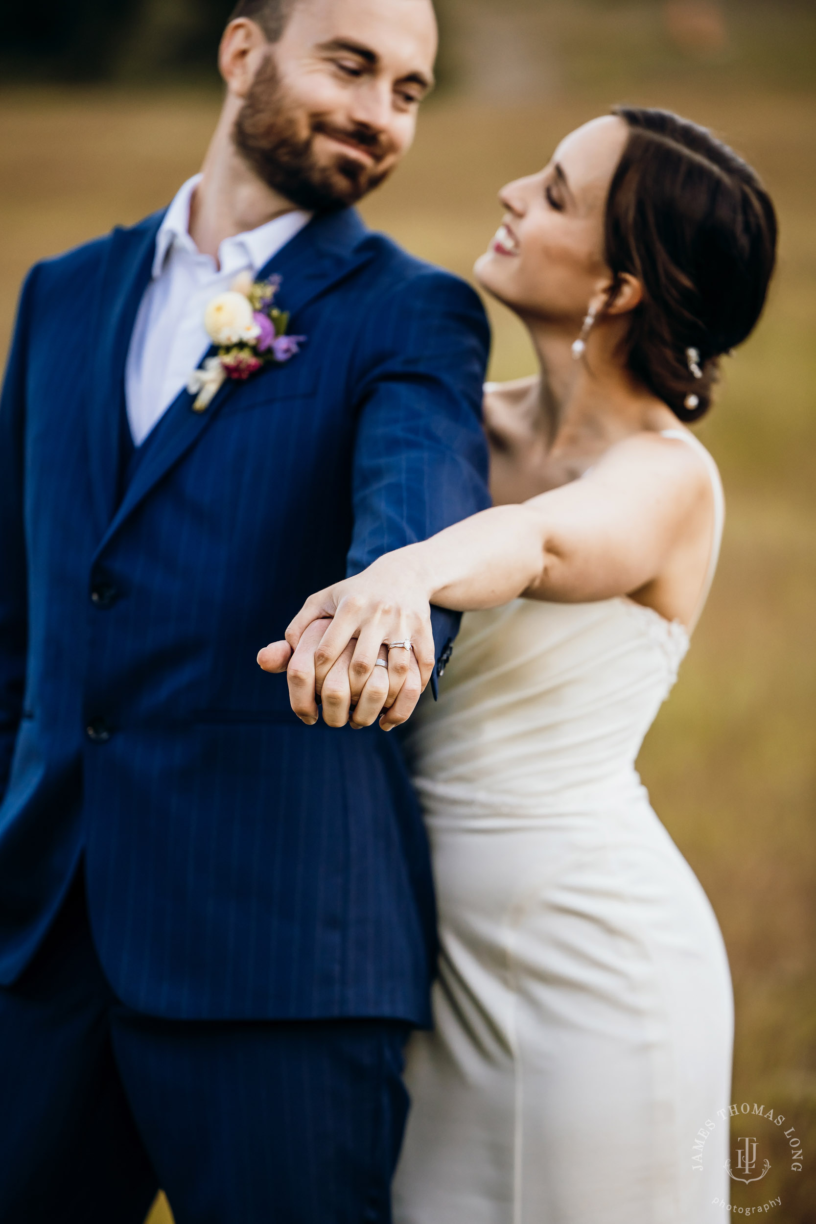 Crystal Mountain wedding by Seattle wedding photographer James Thomas Long Photography