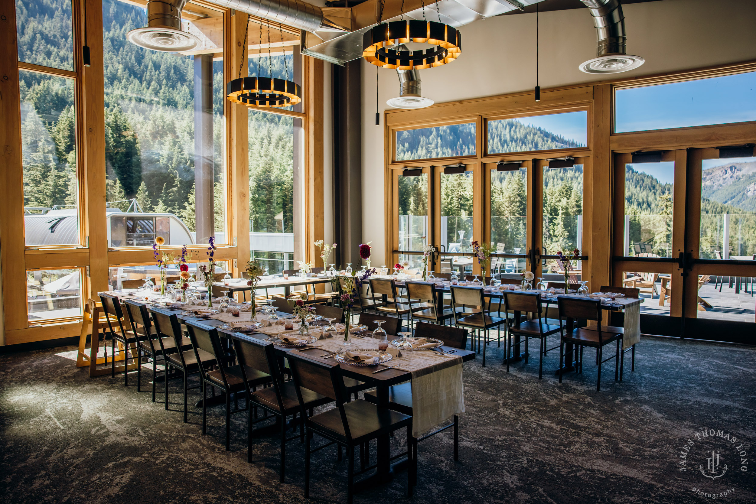 Crystal Mountain wedding by Seattle wedding photographer James Thomas Long Photography