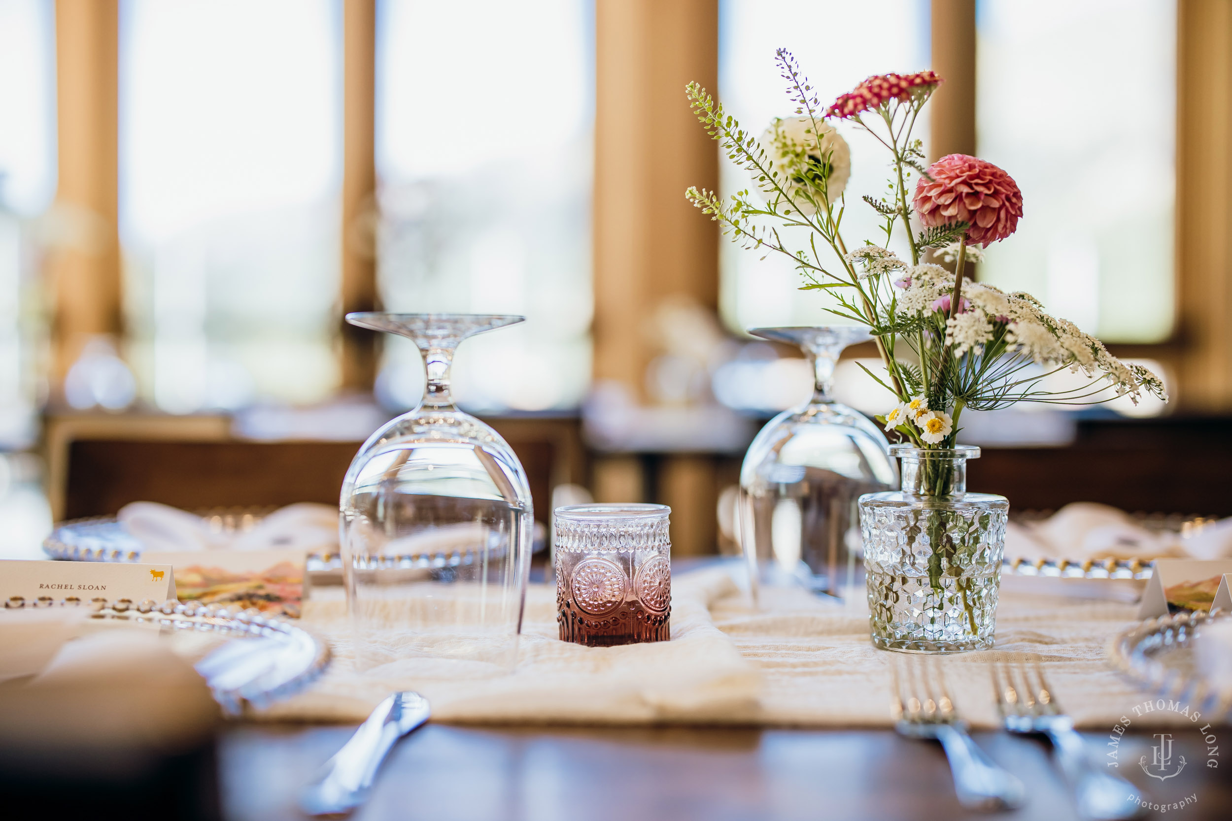 Crystal Mountain wedding by Seattle wedding photographer James Thomas Long Photography