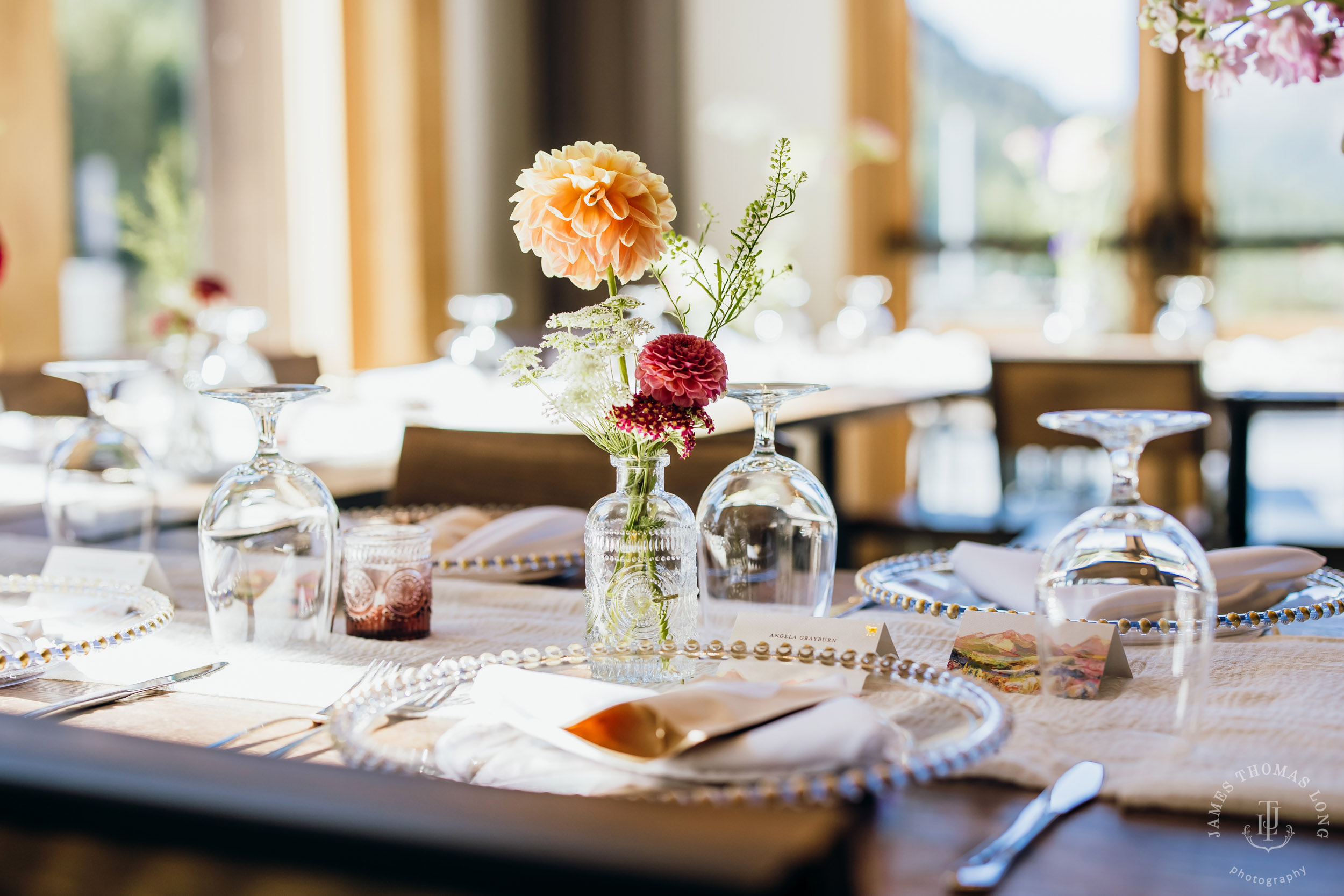 Crystal Mountain wedding by Seattle wedding photographer James Thomas Long Photography