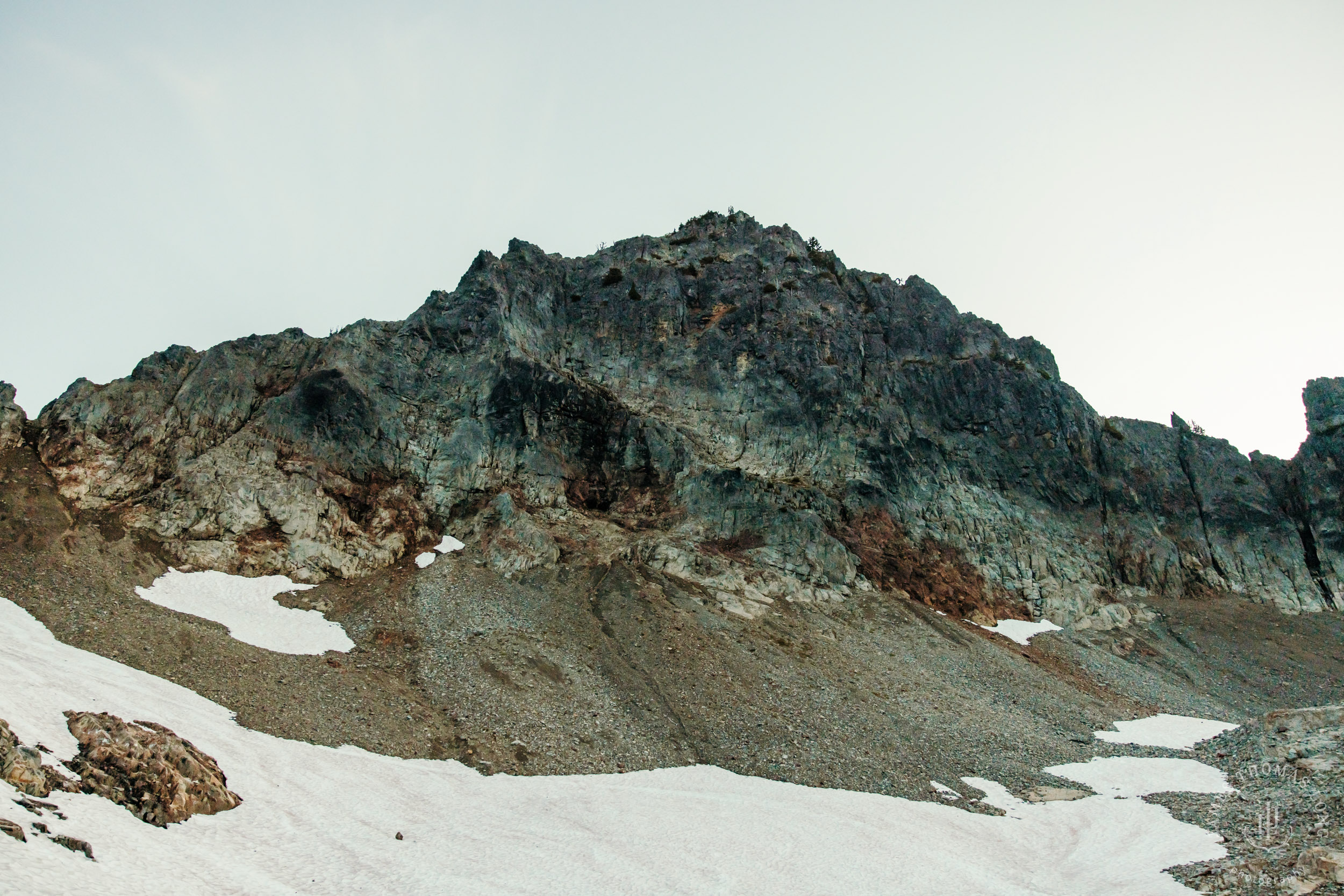 Mount Rainier adventure post-wedding by Seattle adventure wedding photographer James Thomas Long Photography