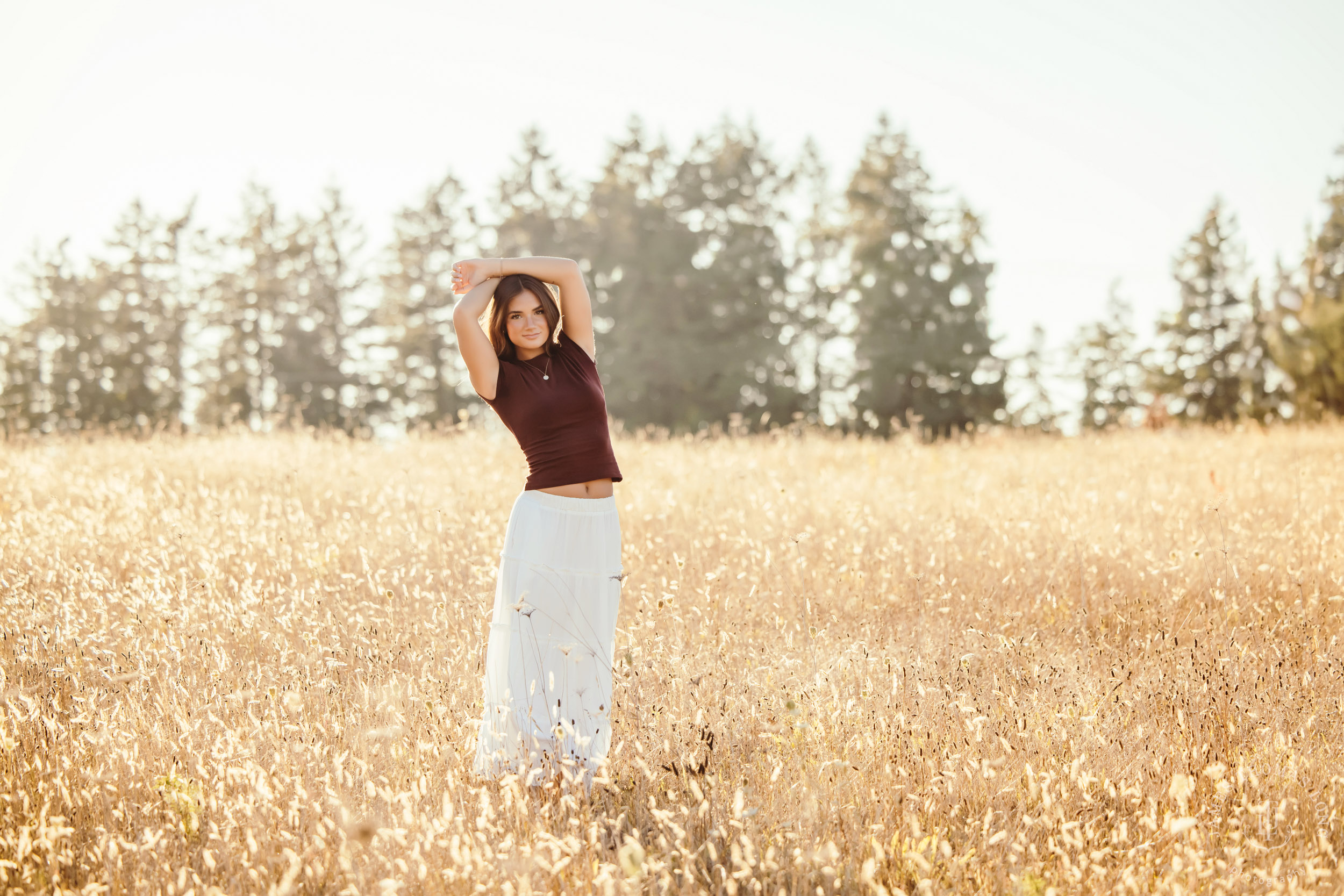Mount Rainier high school senior portrait session by Seattle senior portrait photographer James Thomas Long Photography
