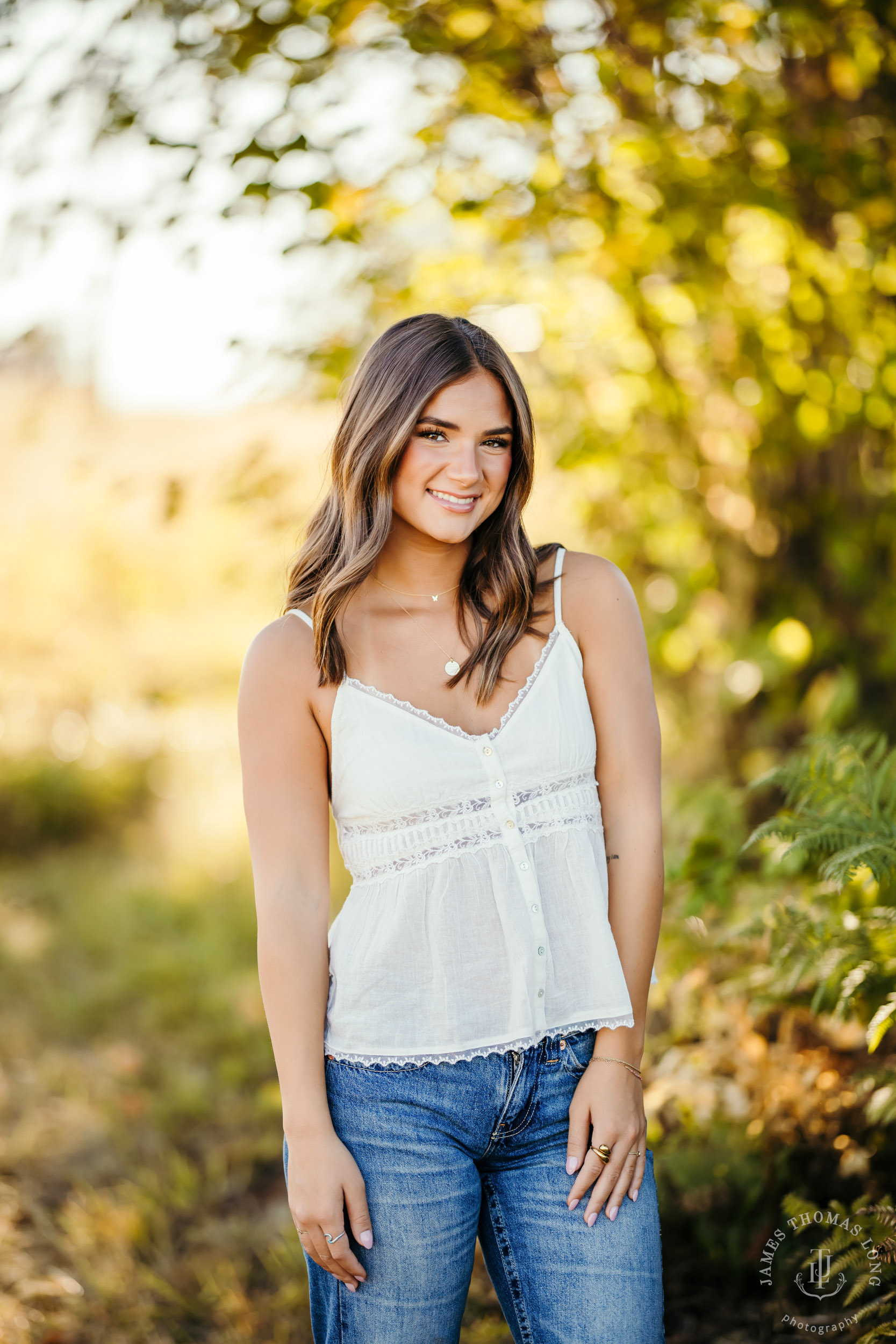 Mount Rainier high school senior portrait session by Seattle senior portrait photographer James Thomas Long Photography