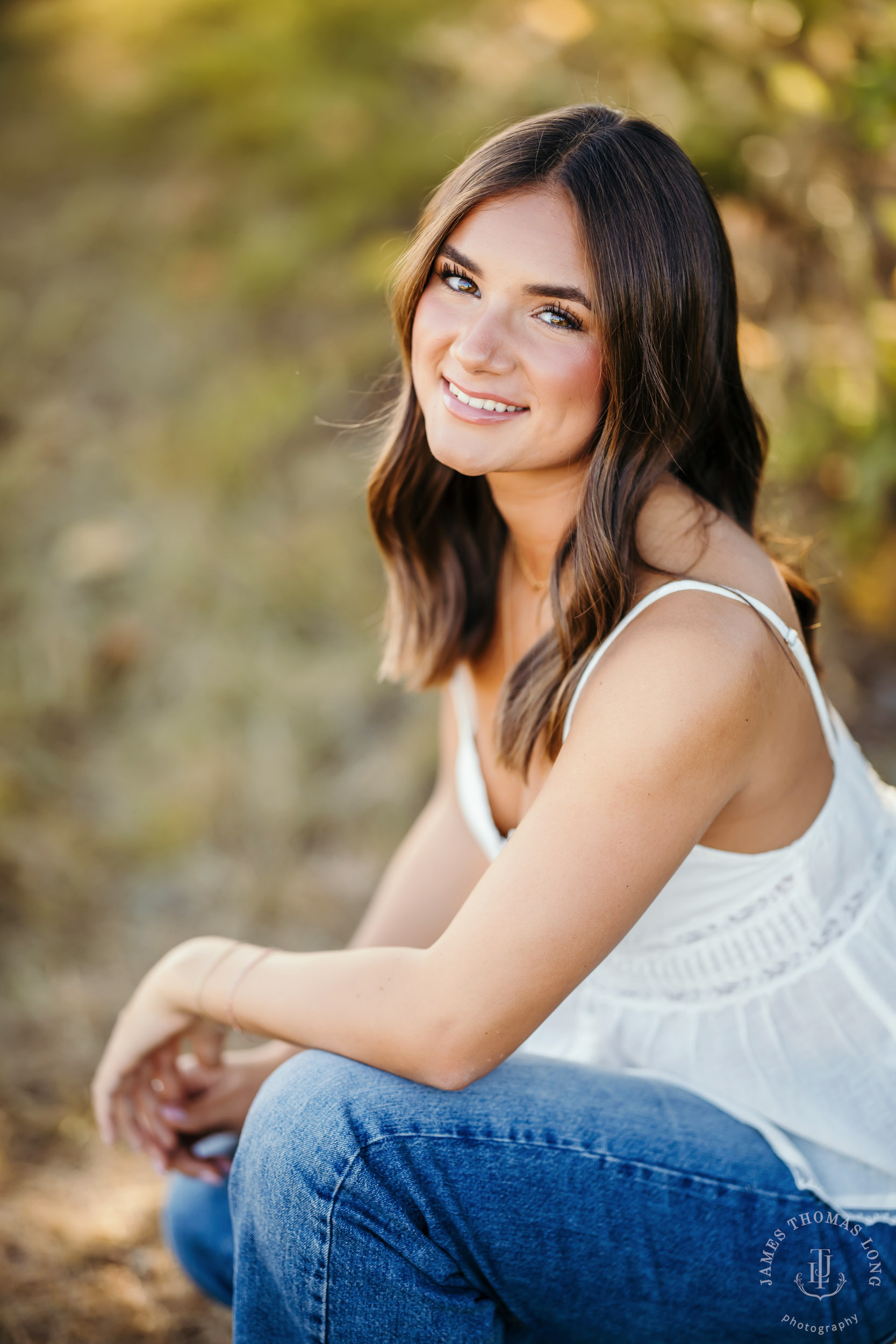 Mount Rainier high school senior portrait session by Seattle senior portrait photographer James Thomas Long Photography