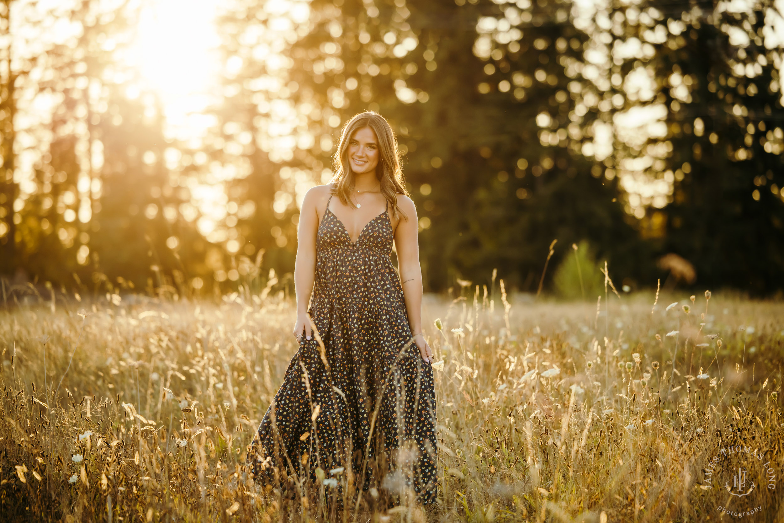Mount Rainier high school senior portrait session by Seattle senior portrait photographer James Thomas Long Photography