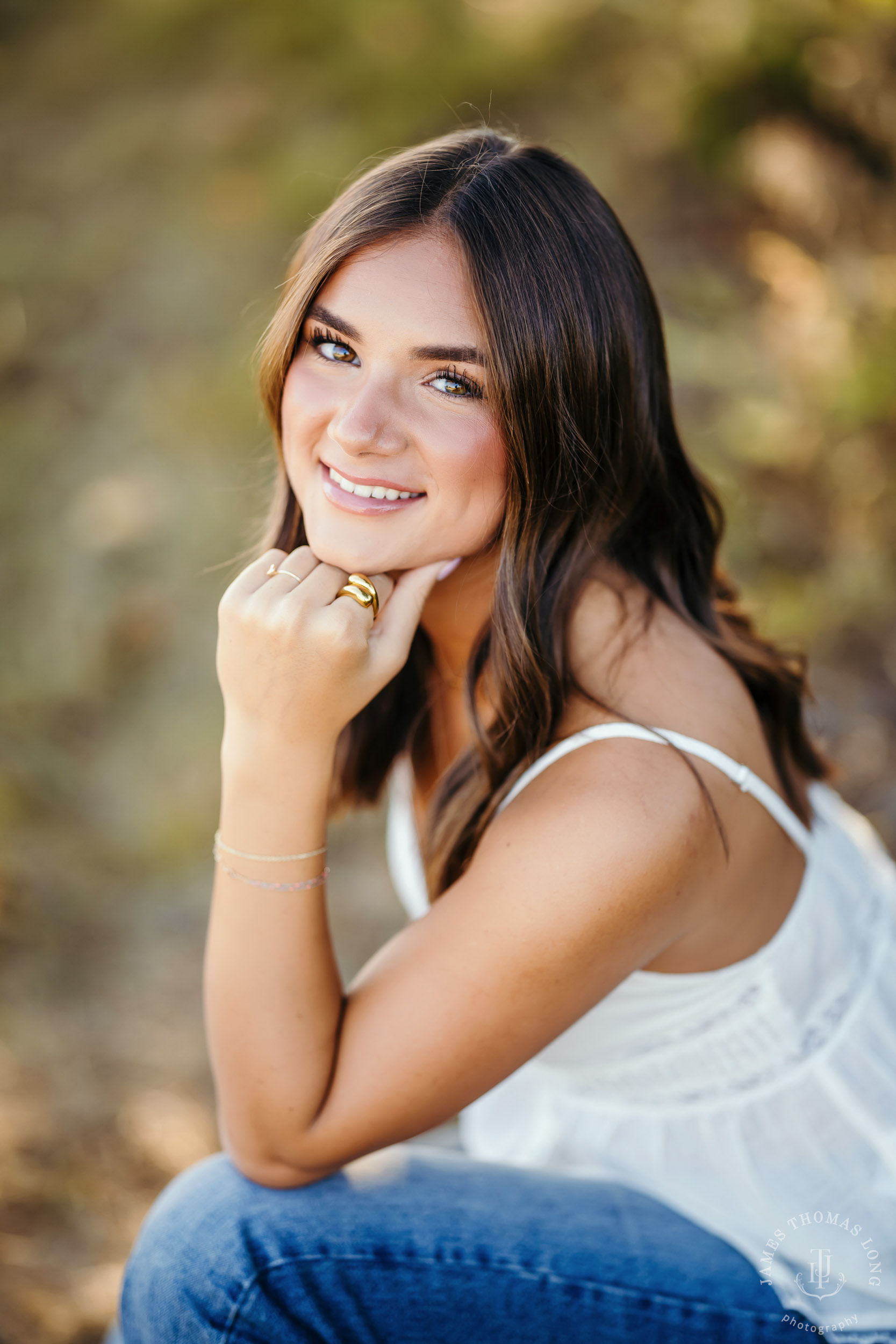Mount Rainier high school senior portrait session by Seattle senior portrait photographer James Thomas Long Photography