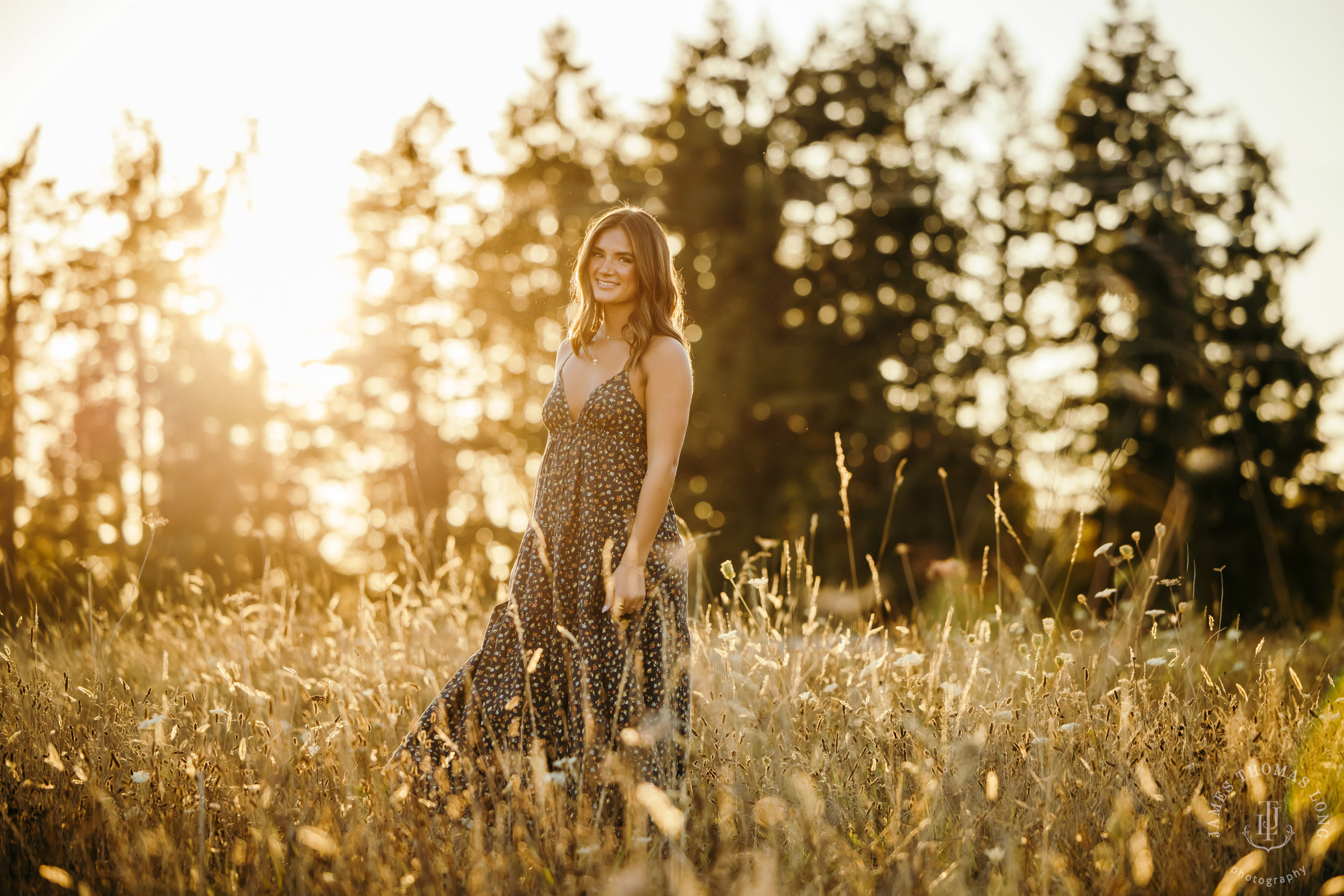 Mount Rainier high school senior portrait session by Seattle senior portrait photographer James Thomas Long Photography