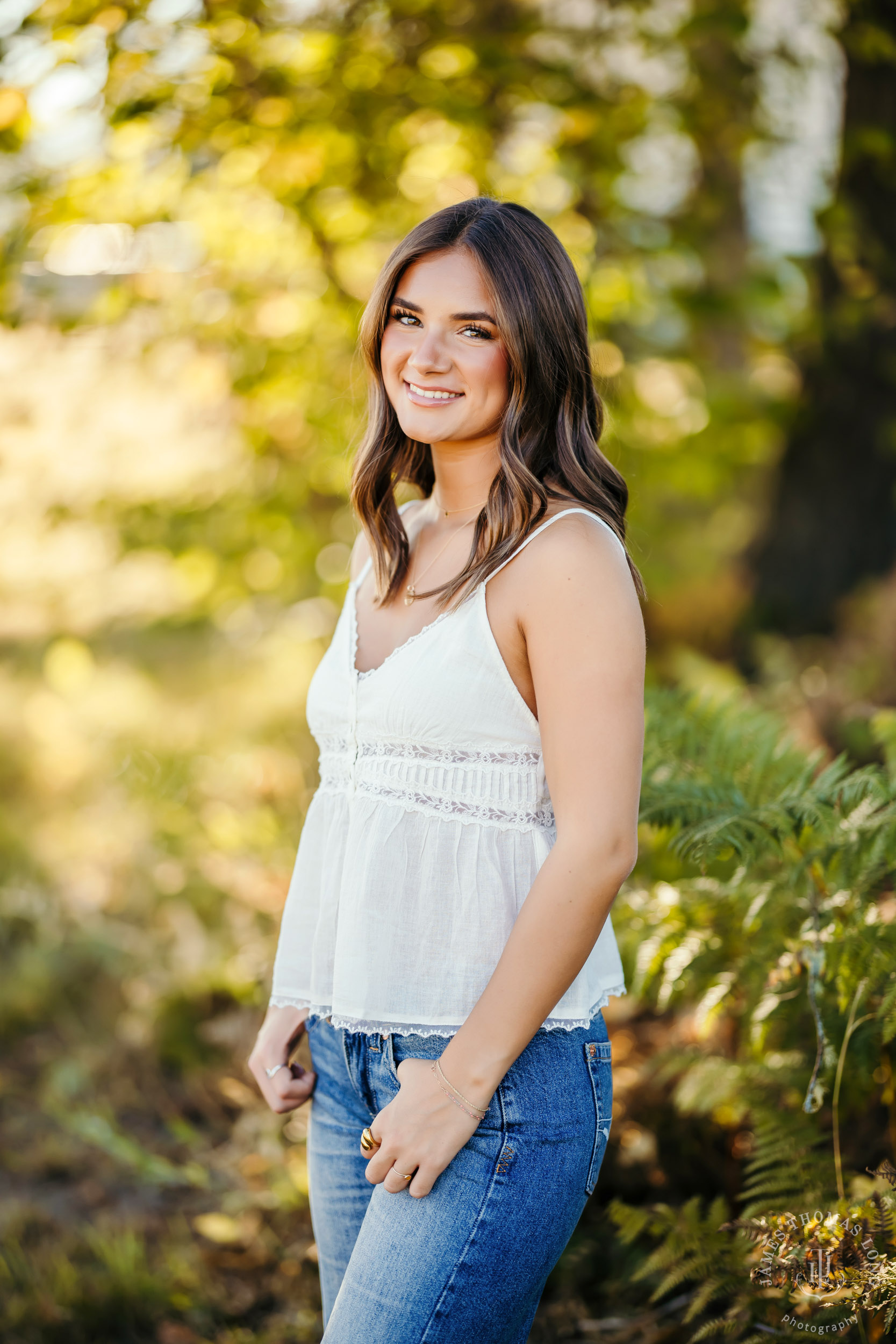Mount Rainier high school senior portrait session by Seattle senior portrait photographer James Thomas Long Photography