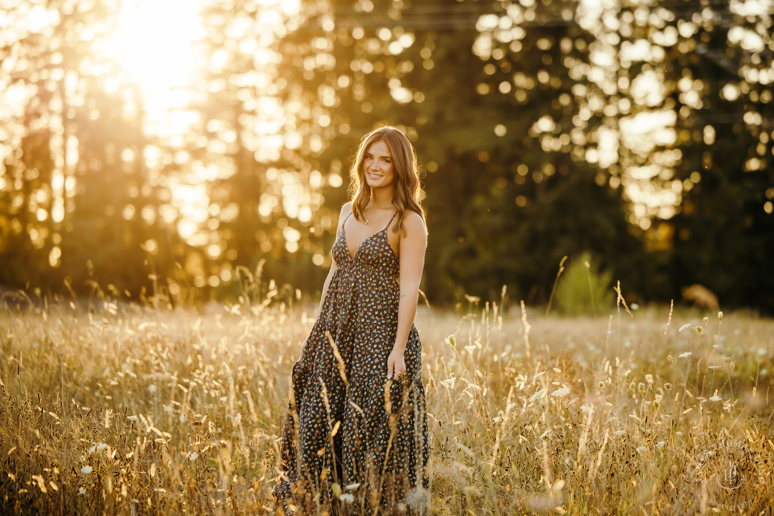 Mount Rainier high school senior portrait session by Seattle senior portrait photographer James Thomas Long Photography