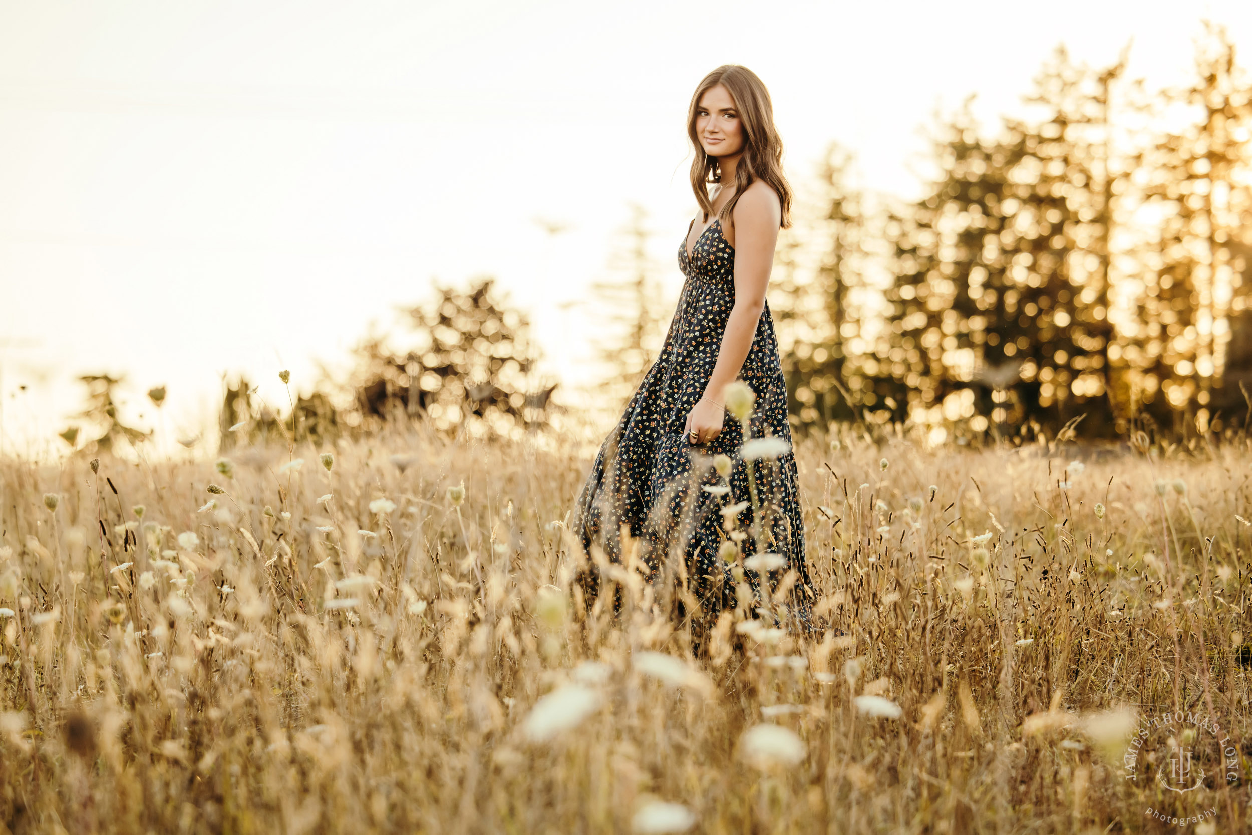 Mount Rainier high school senior portrait session by Seattle senior portrait photographer James Thomas Long Photography