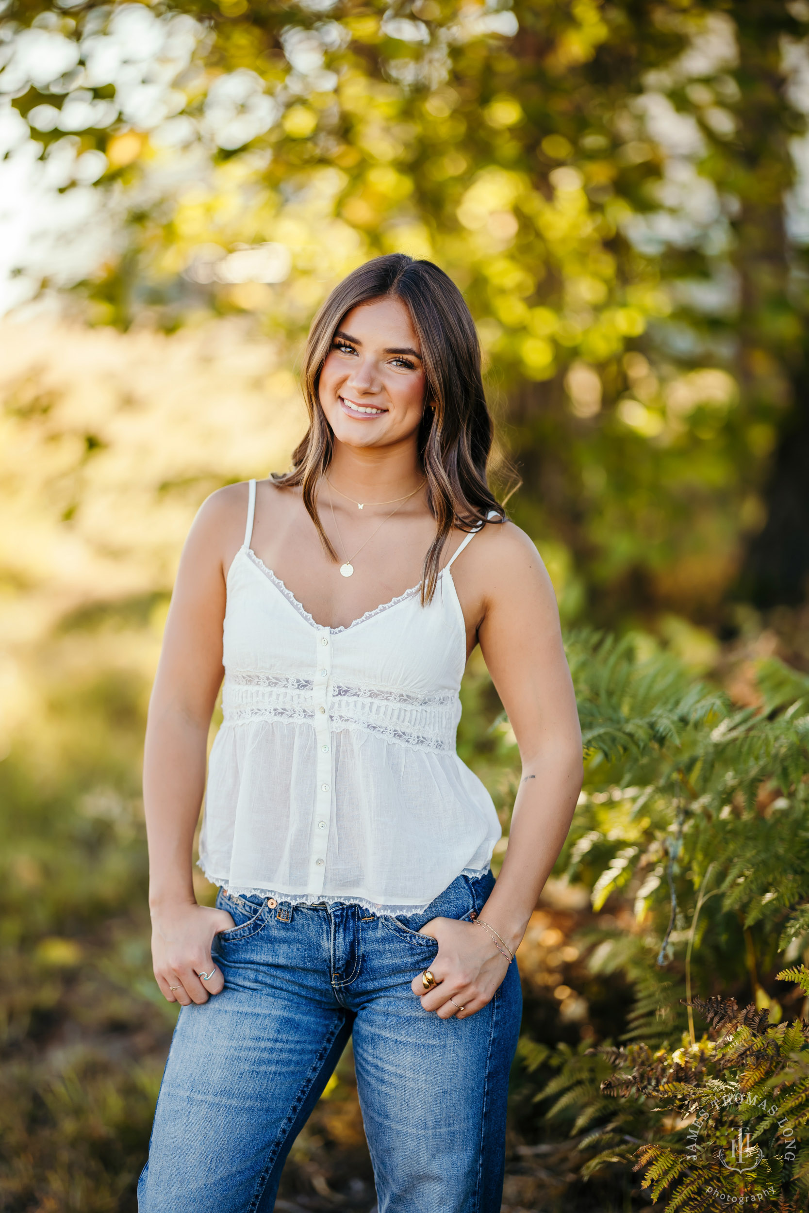 Mount Rainier high school senior portrait session by Seattle senior portrait photographer James Thomas Long Photography