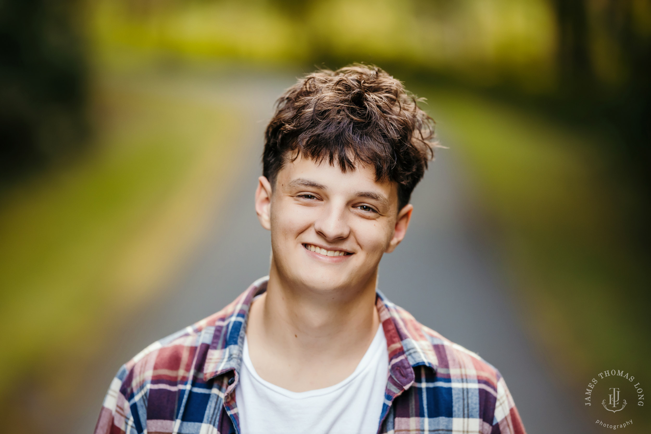 North Bend high school senior portrait session by Snoqualmie senior portrait photographer James Thomas Long Photography