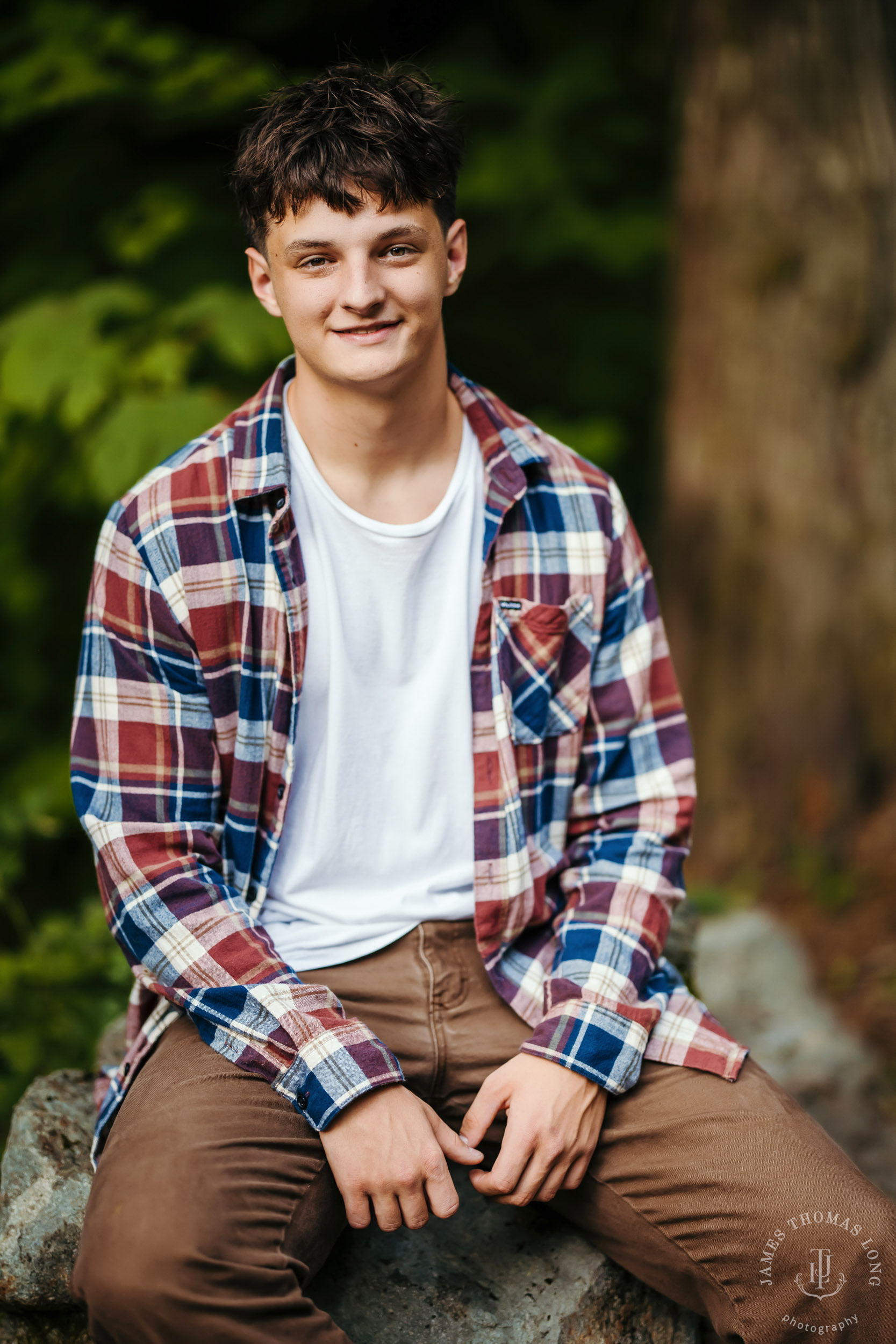 North Bend high school senior portrait session by Snoqualmie senior portrait photographer James Thomas Long Photography