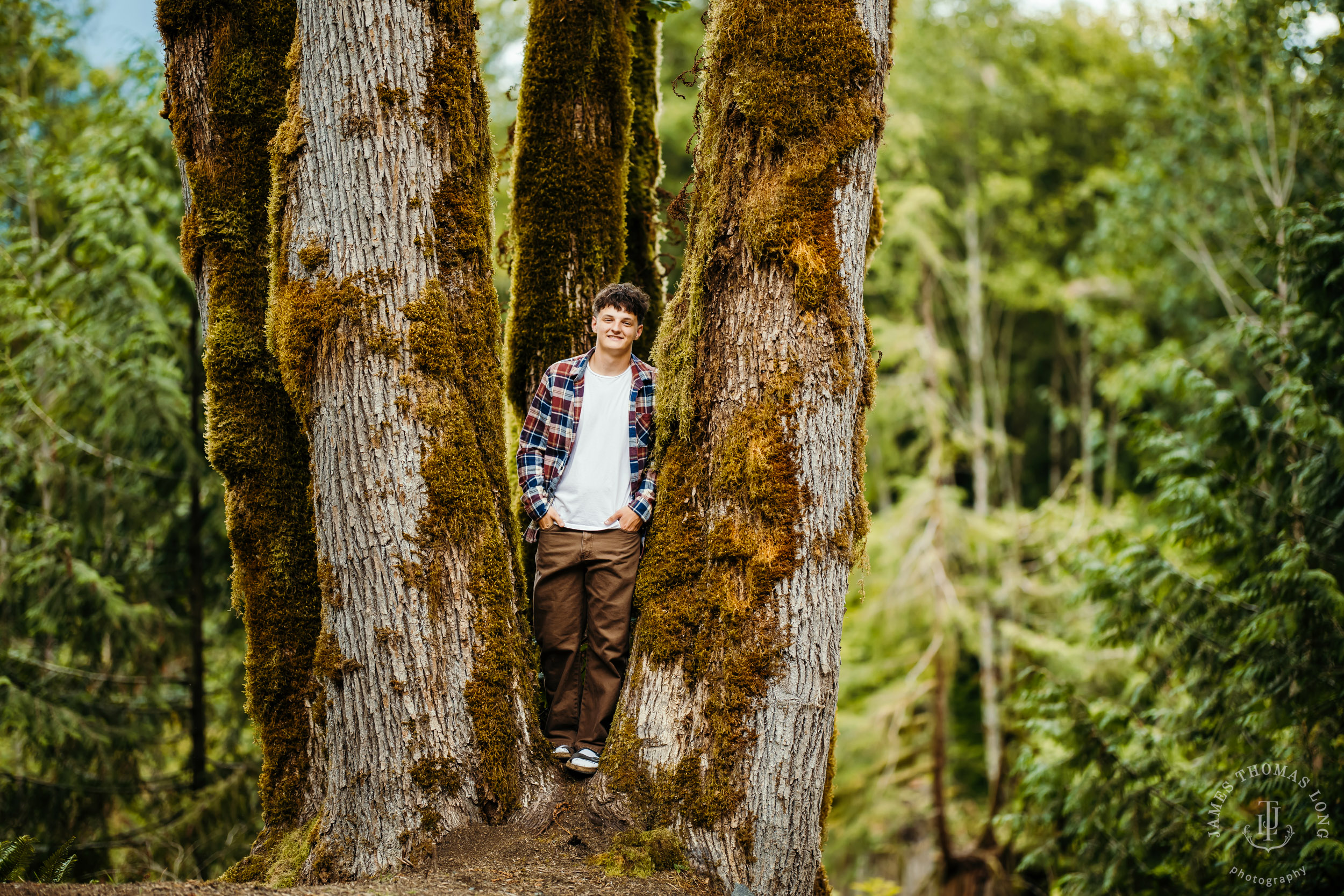 North Bend high school senior portrait session by Snoqualmie senior portrait photographer James Thomas Long Photography