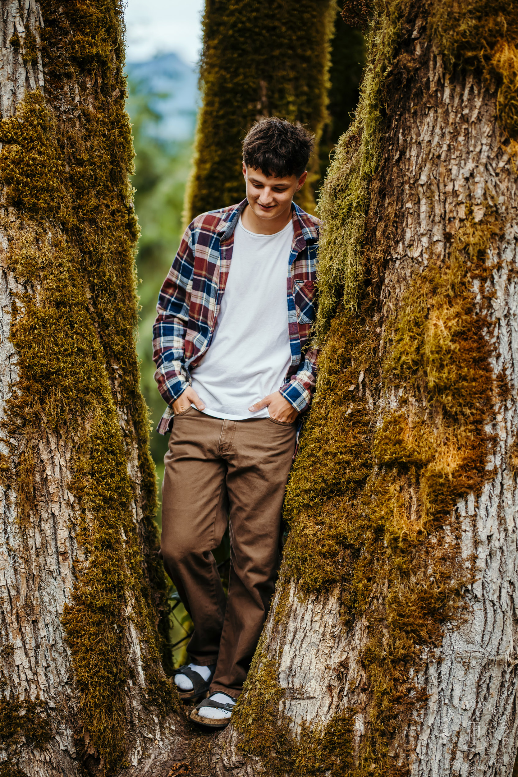 North Bend high school senior portrait session by Snoqualmie senior portrait photographer James Thomas Long Photography