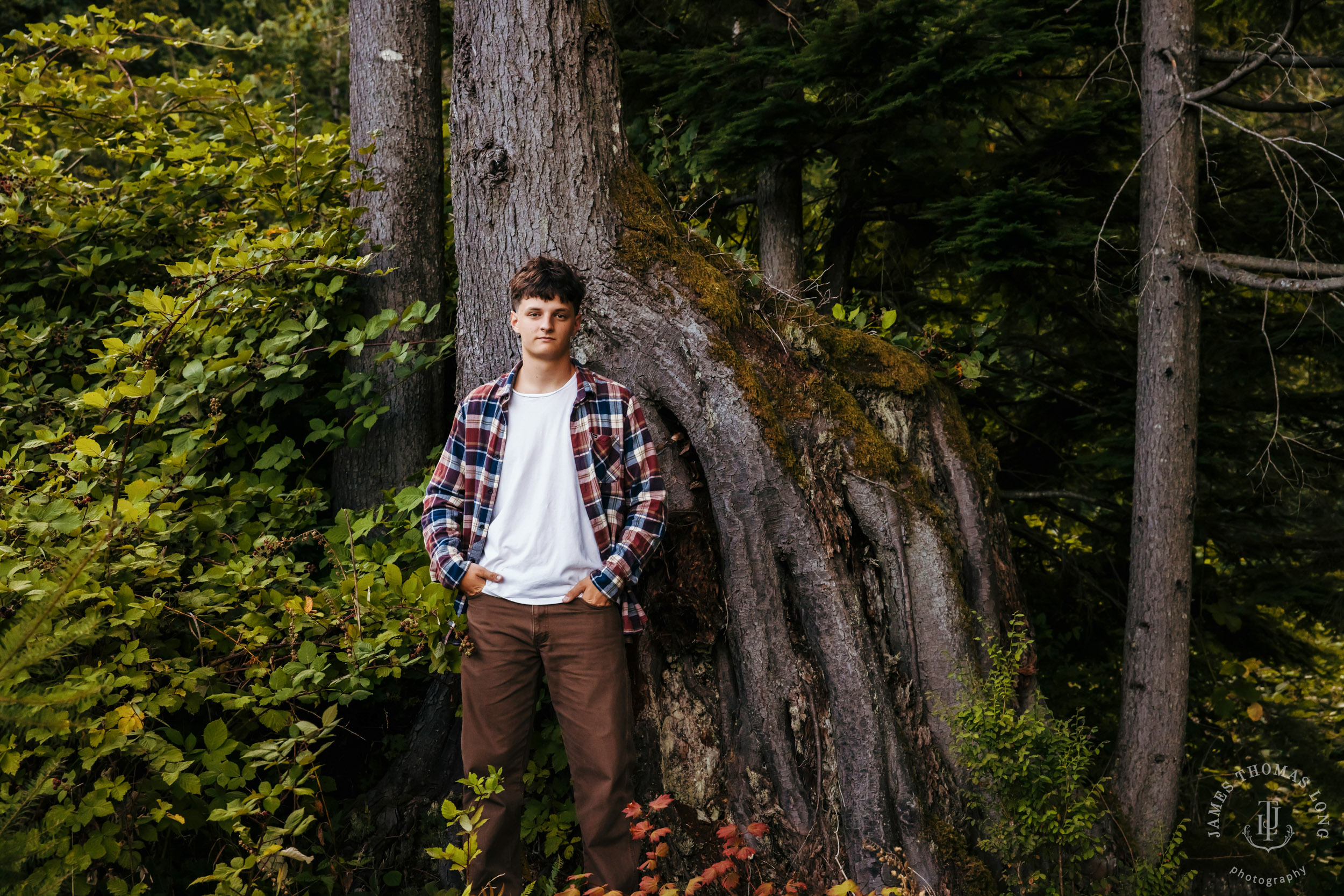 North Bend high school senior portrait session by Snoqualmie senior portrait photographer James Thomas Long Photography