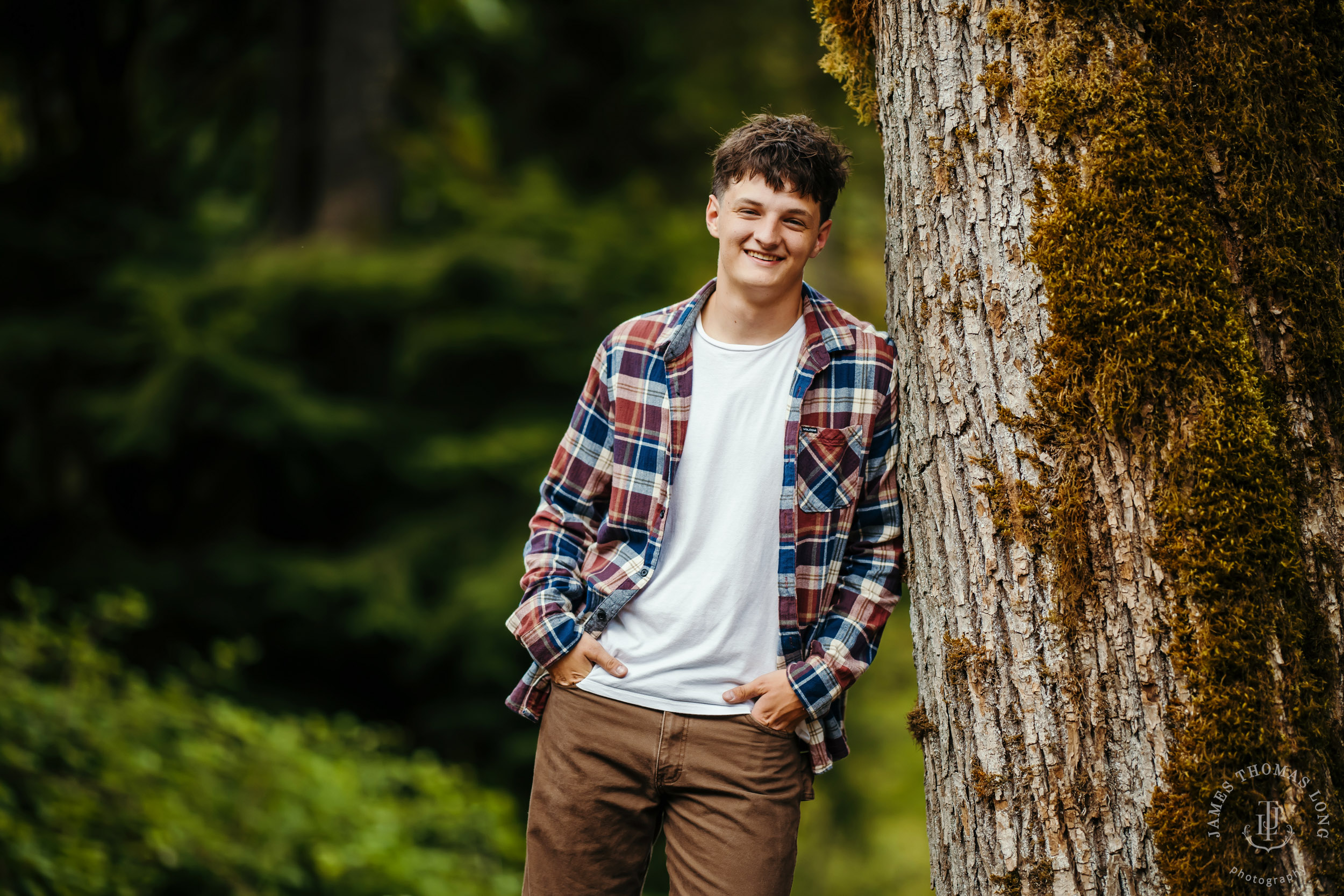 North Bend high school senior portrait session by Snoqualmie senior portrait photographer James Thomas Long Photography