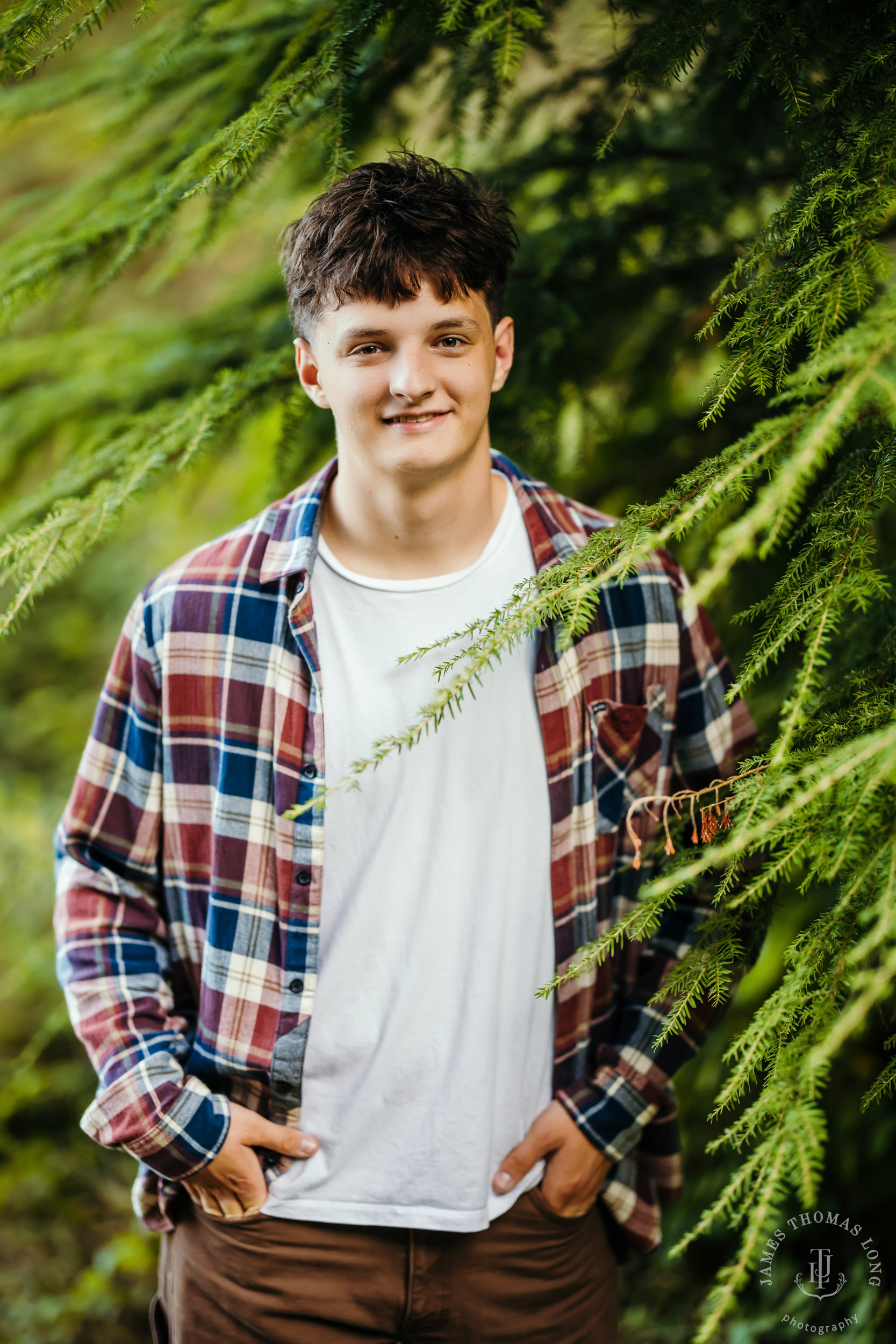 North Bend high school senior portrait session by Snoqualmie senior portrait photographer James Thomas Long Photography