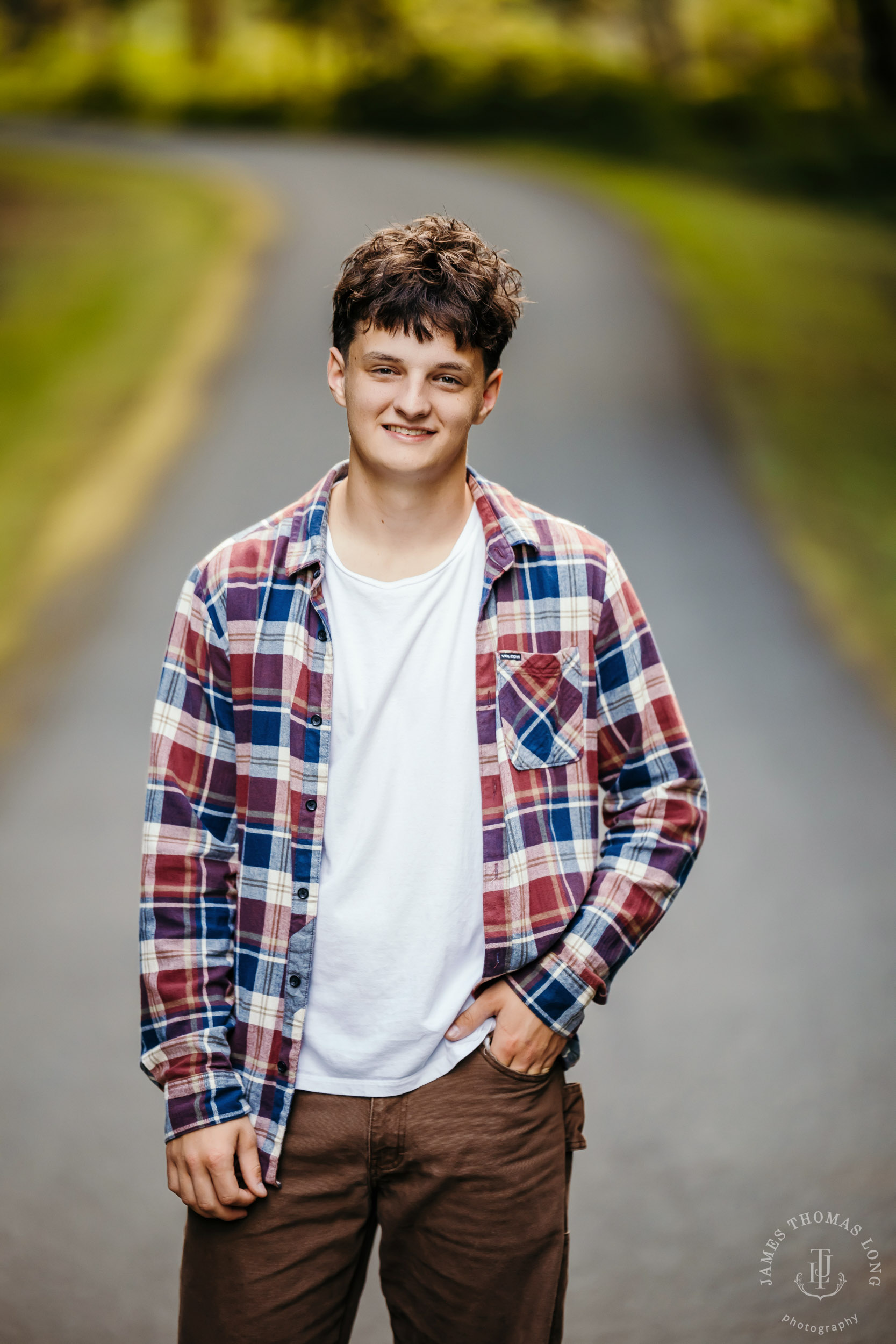 North Bend high school senior portrait session by Snoqualmie senior portrait photographer James Thomas Long Photography
