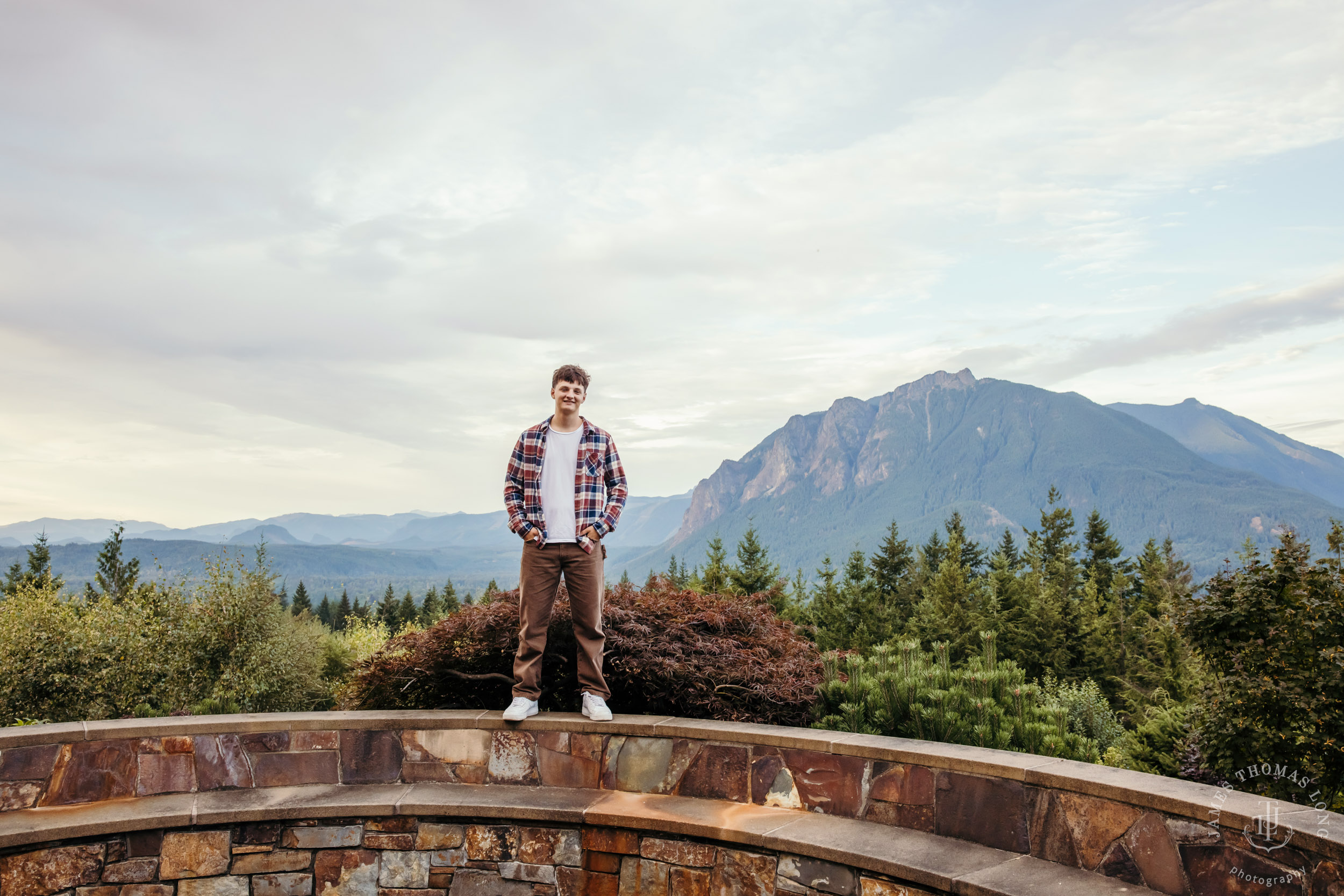 North Bend high school senior portrait session by Snoqualmie senior portrait photographer James Thomas Long Photography